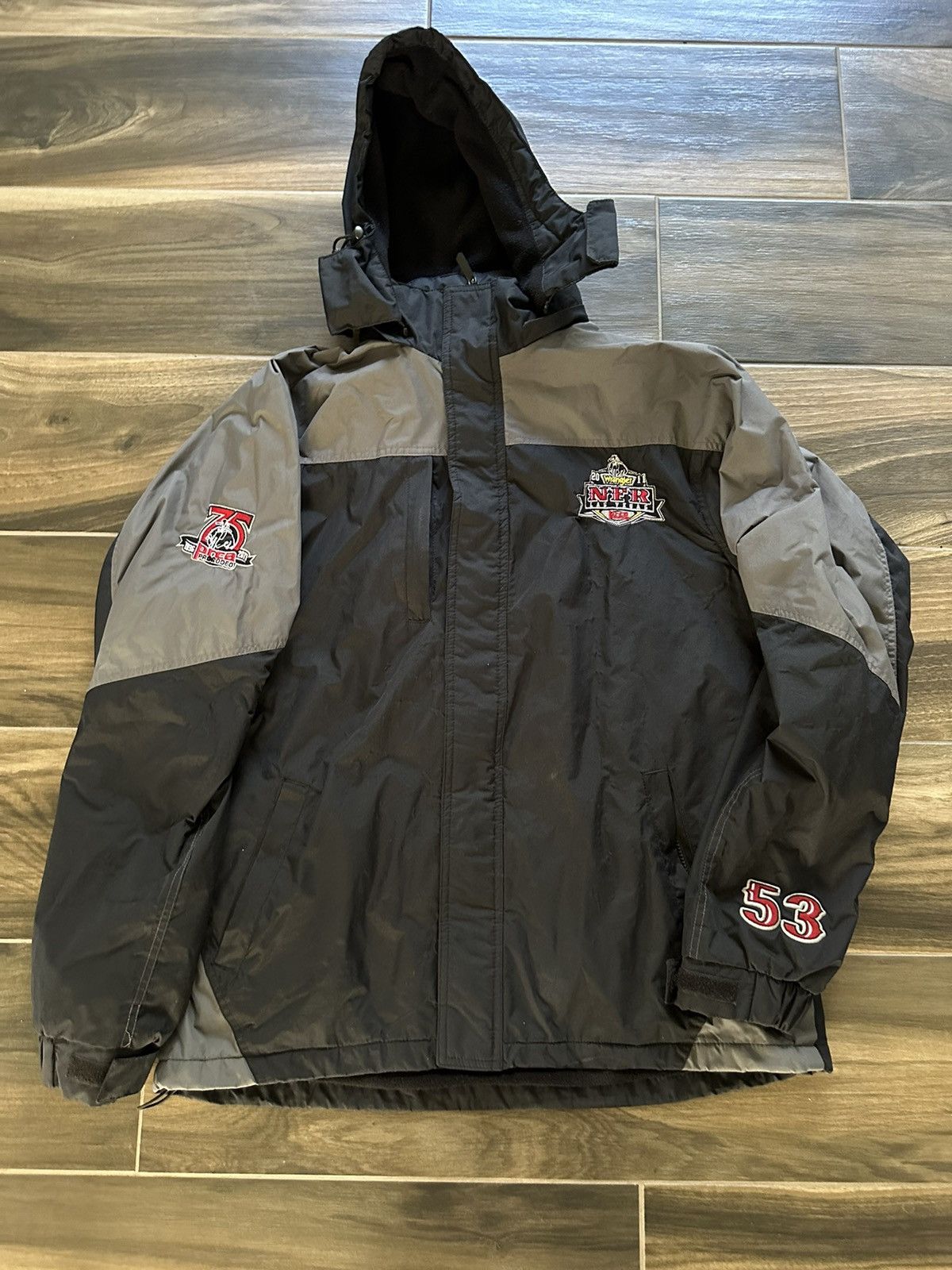 Vintage × Wrangler 2011 Wrangler NFR Las Vegas PRCA finals jacket Size US XL / EU 56 / 4 - 1 Thumbnail