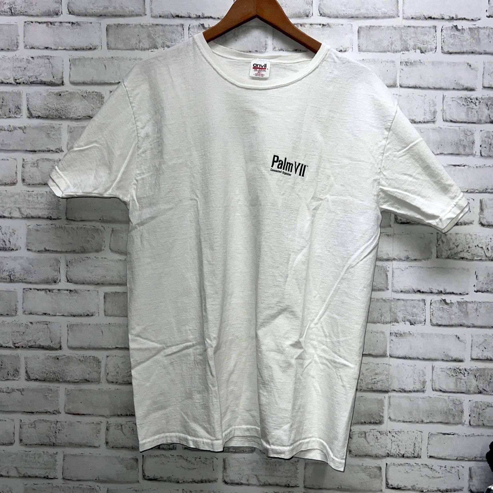 Anvil VTG Anvil Palm VII Internet To Go White T-Shirt Mens XL Size US XL / EU 56 / 4 - 3 Thumbnail