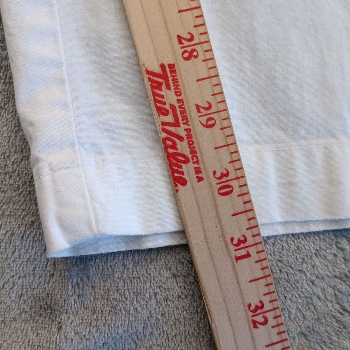Vintage LL Bean Ankle Pants Womens L Tall White Drawstring Pockets 38x31 High Rise Pants Mens? Actually Women. Size 36" / US 14 / IT 50 - 7 Thumbnail