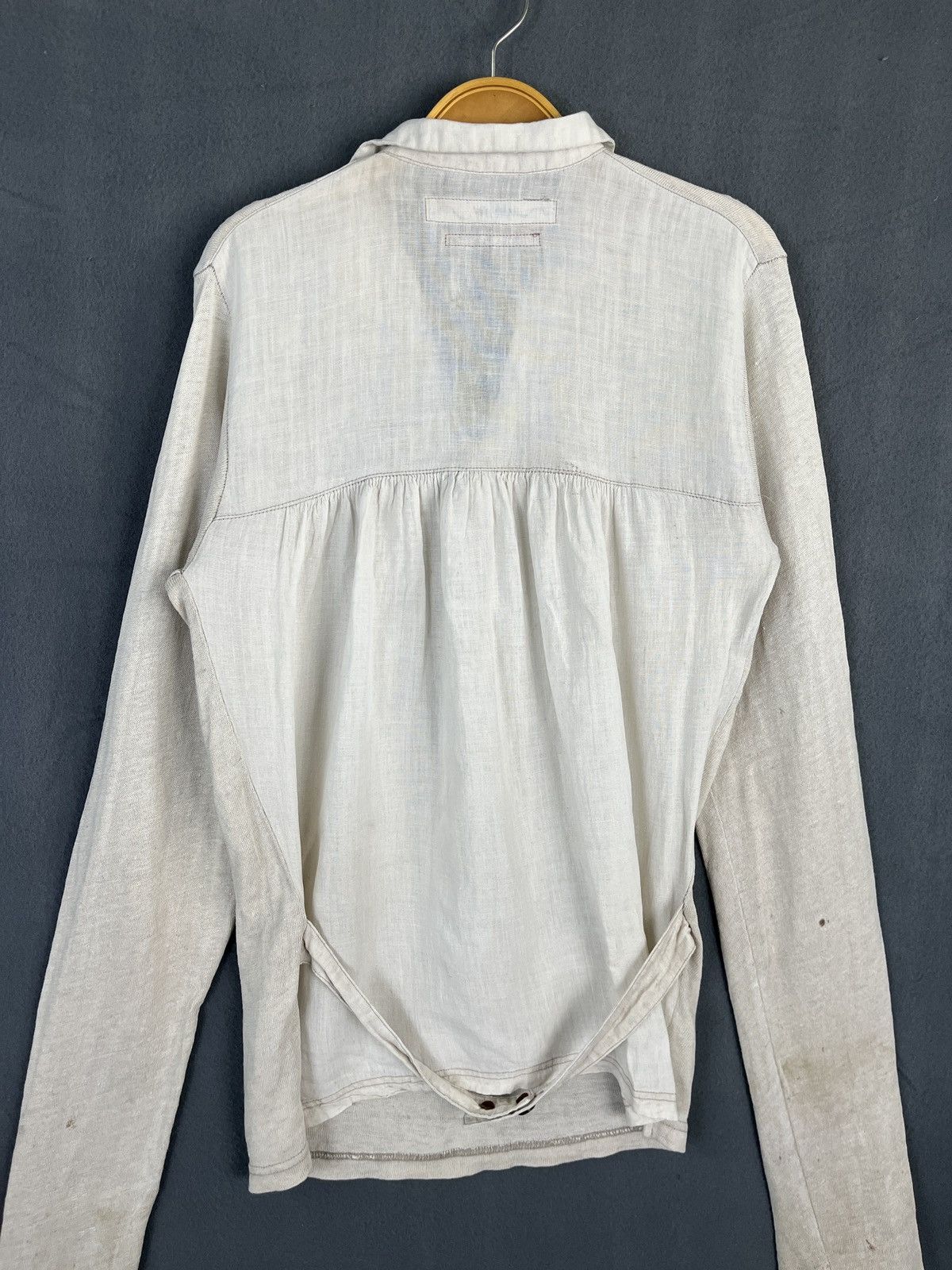Kapital × Kapital Kountry × Vintage Kapital 90s Collared Tshirt Long Sleeve Size XS / US 0-2 / IT 36-38 - 6 Thumbnail