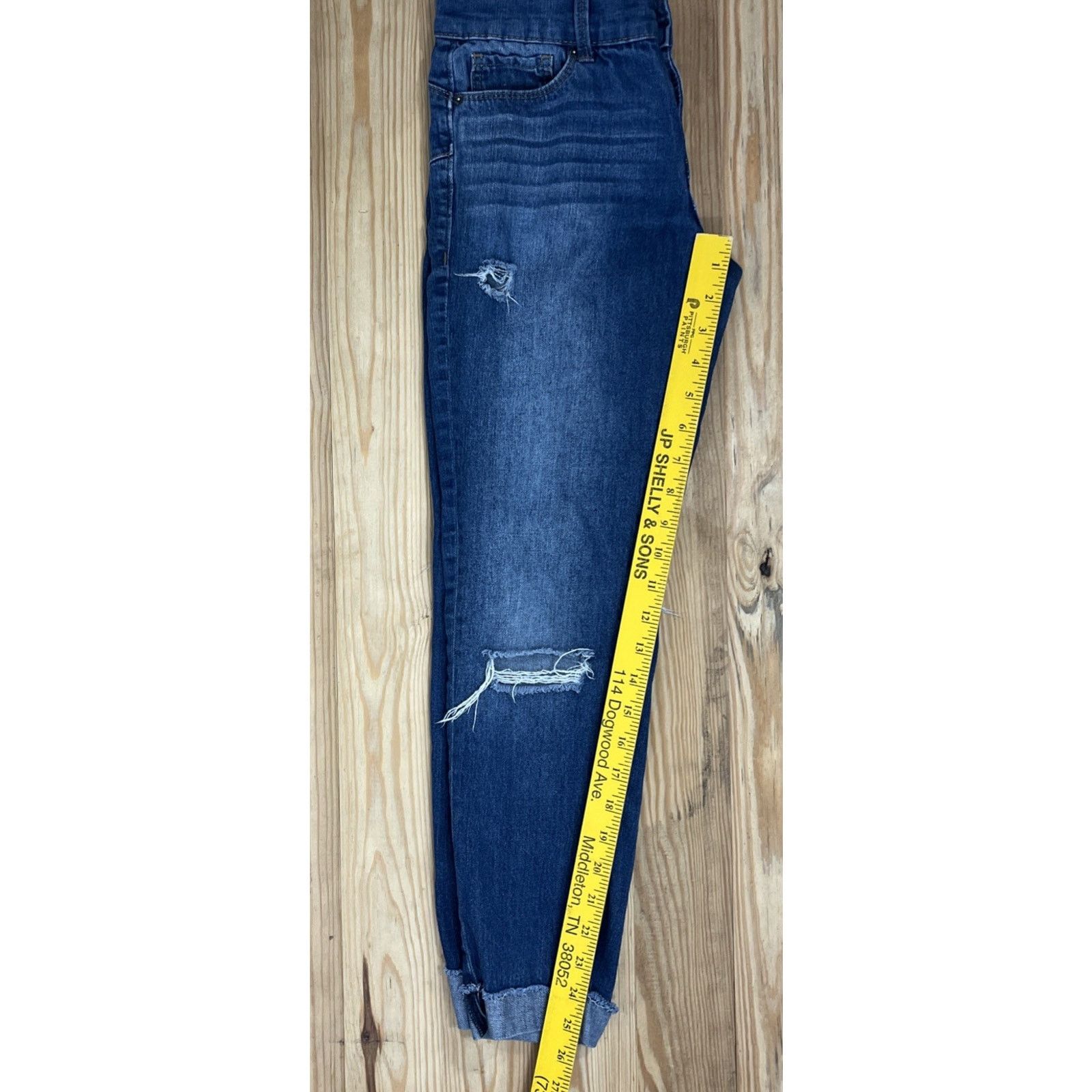 Juicy Couture Juicy Couture Skinny Jeans Women Sz 2 Stretch Blue Denim Size 26" / US 2 / IT 38 - 5 Thumbnail
