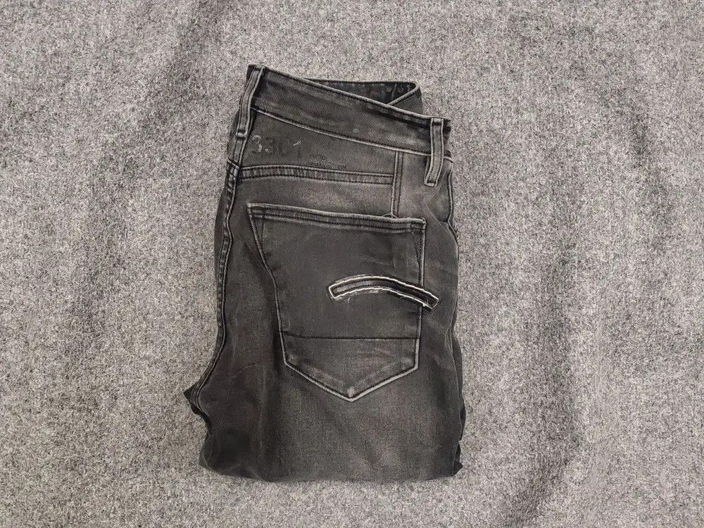 G-Star Rare G Star Raw 3301 Snoop Dogg Faded Denim Jeans Vintage Size US 30 / EU 46 - 1 Thumbnail