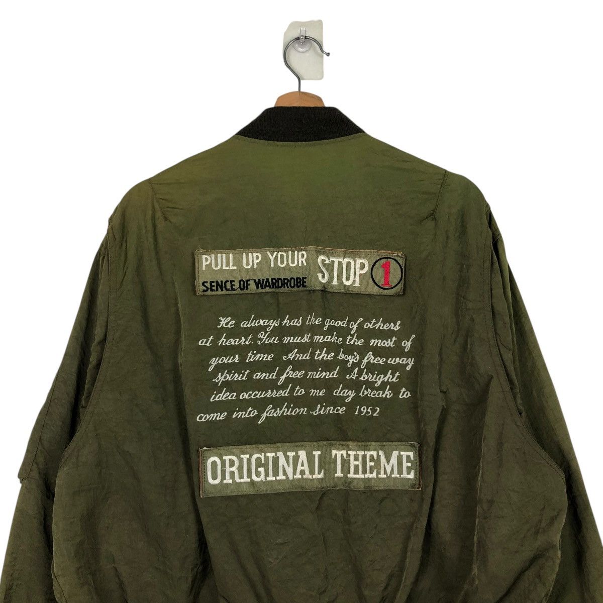 Japanese Brand 🔥VINTAGE BOMBER JACKET PARACHUTE DESIGN ISSEY MIYAKE Size US L / EU 52-54 / 3 - 11 Thumbnail