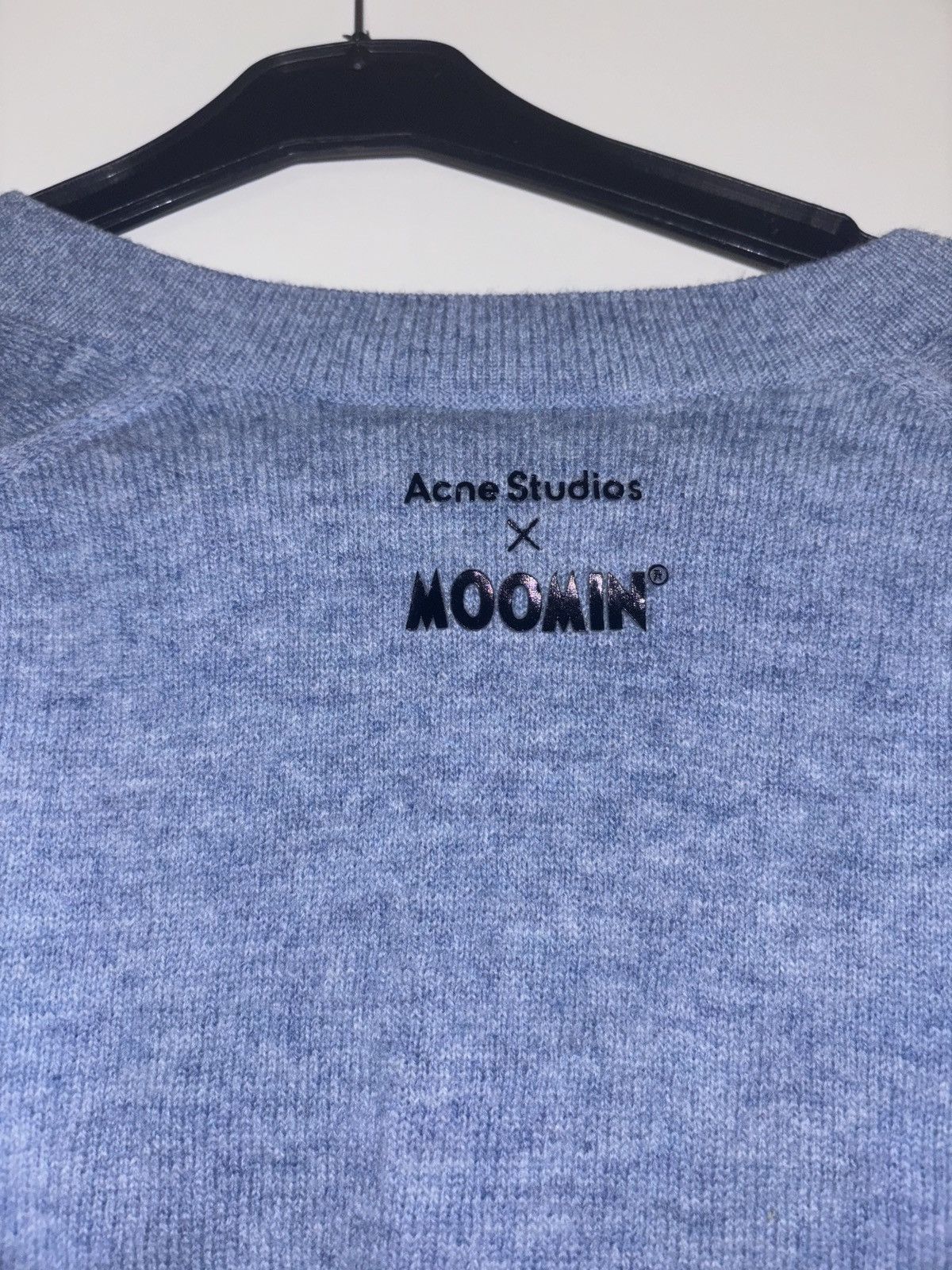 Acne Studios Acne Studios x Moomin logo-patch cardigan Size L / US 10 / IT 46 - 5 Thumbnail