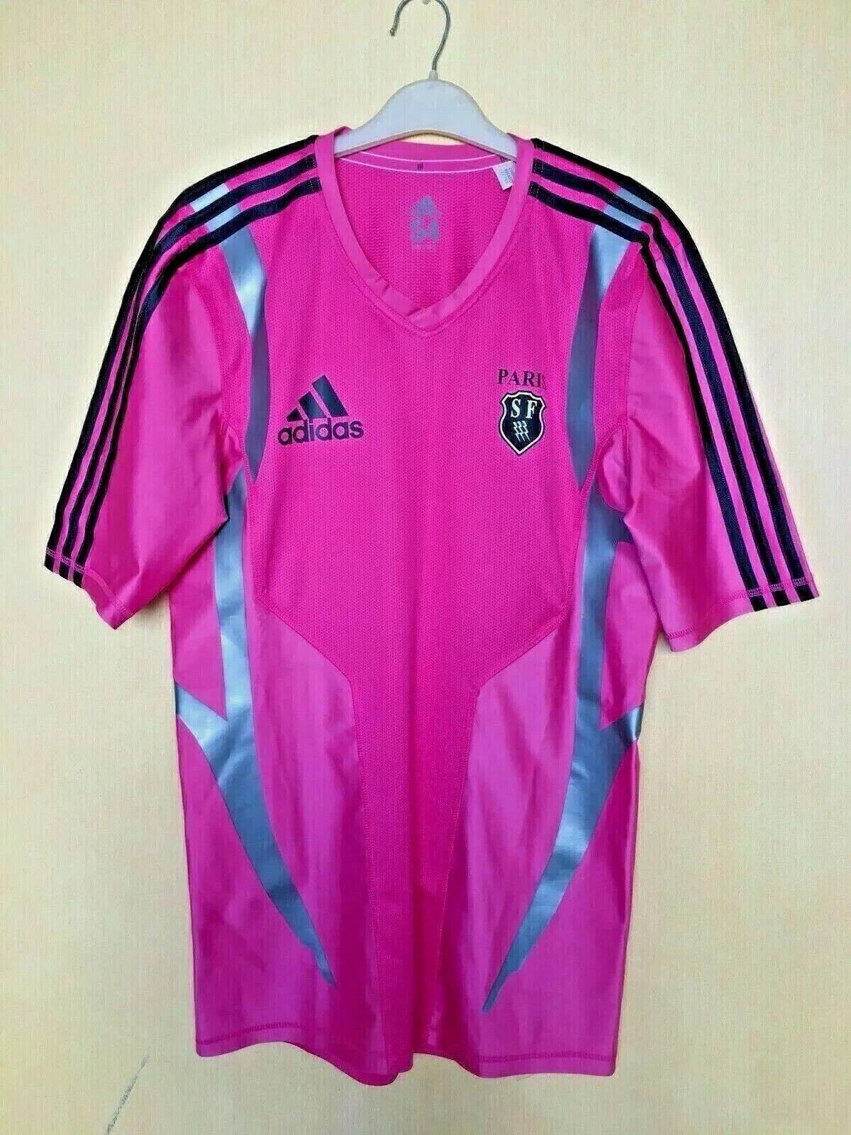 Adidas Stade FRANCais PARIS AWAY 2011 ADIDAS TECHFIT RUGBY SHIRT Size US M / EU 48-50 / 2 - 1 Thumbnail