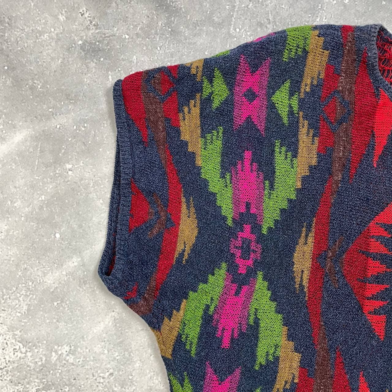 Denim & Supply Ralph Lauren Denim & Supply Ralph Lauren Aztec Pattern SS Sweater Women’s Size XS / US 0-2 / IT 36-38 - 7 Thumbnail