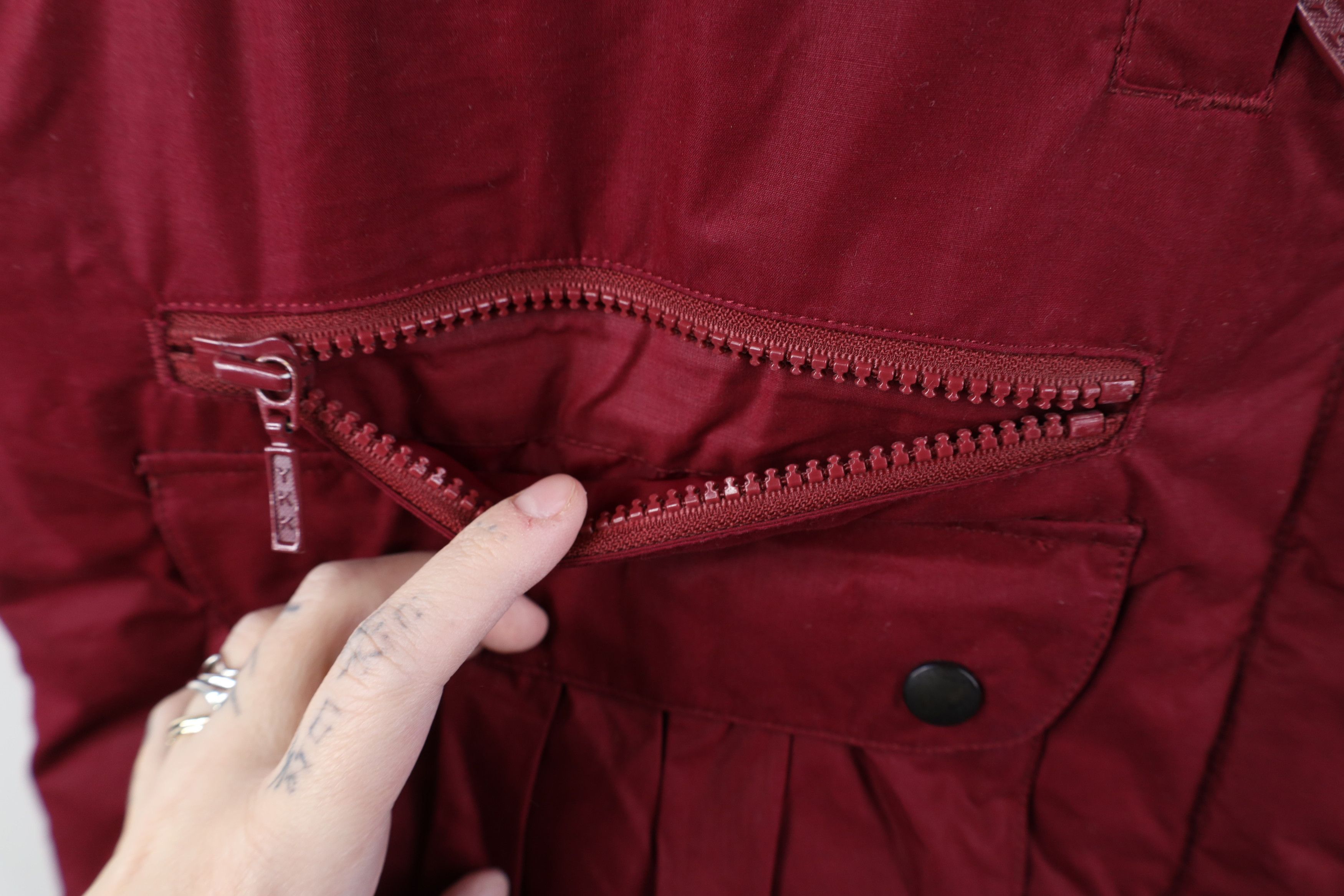 Eddie Bauer Vintage 90s Eddie Bauer Duck Down Puffer Vest Jacket Red Size M / US 6-8 / IT 42-44 - 6 Thumbnail