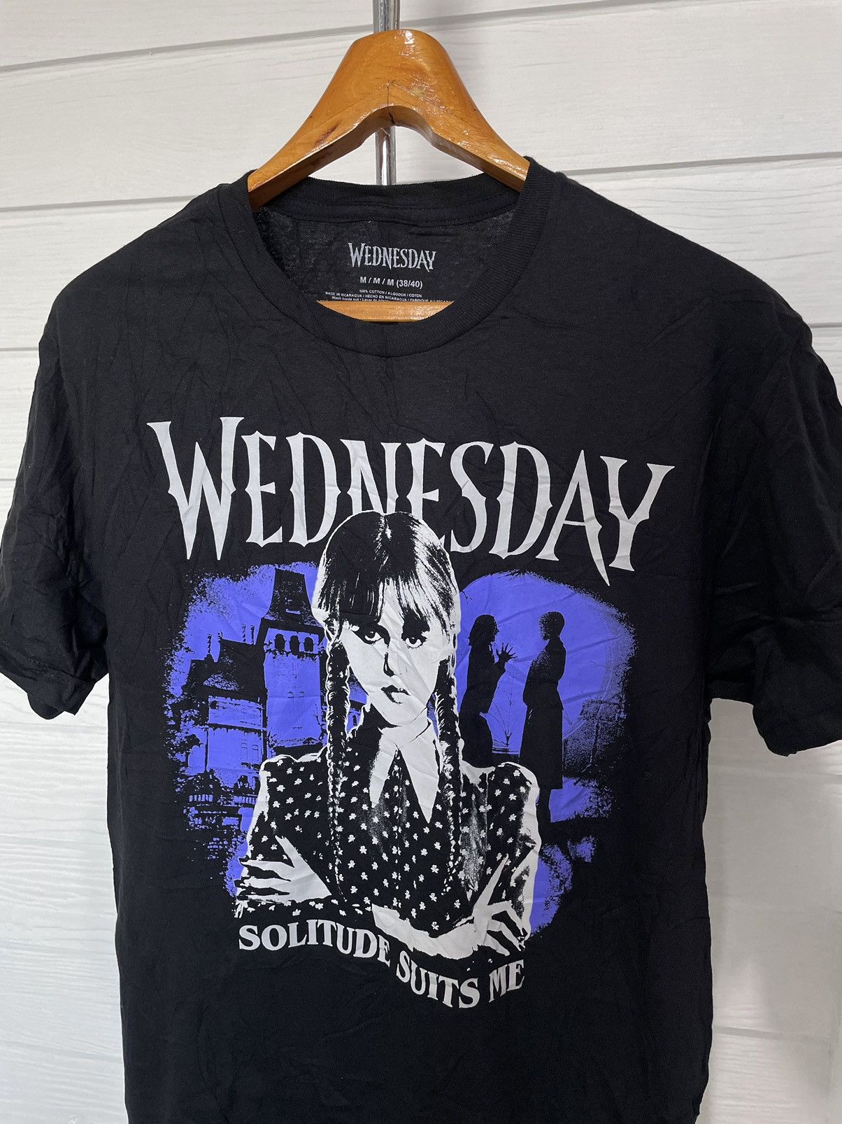 Vintage WEDNESDAY MOVIE (2024) Size US M / EU 48-50 / 2 - 2 Thumbnail