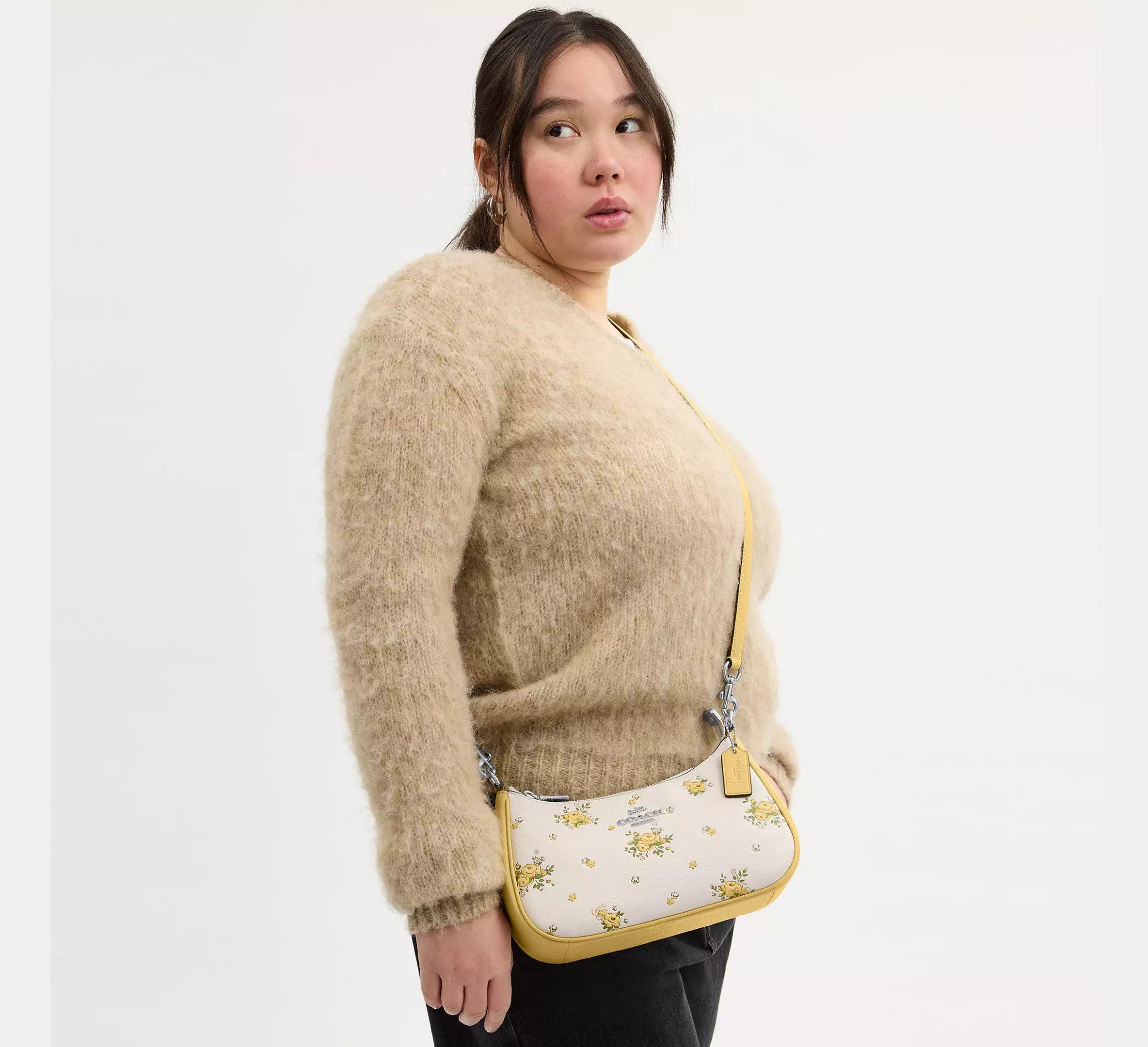 Coach Teri Shoulder Bag With Floral Print CAL45 Size ONE SIZE - 14 Thumbnail