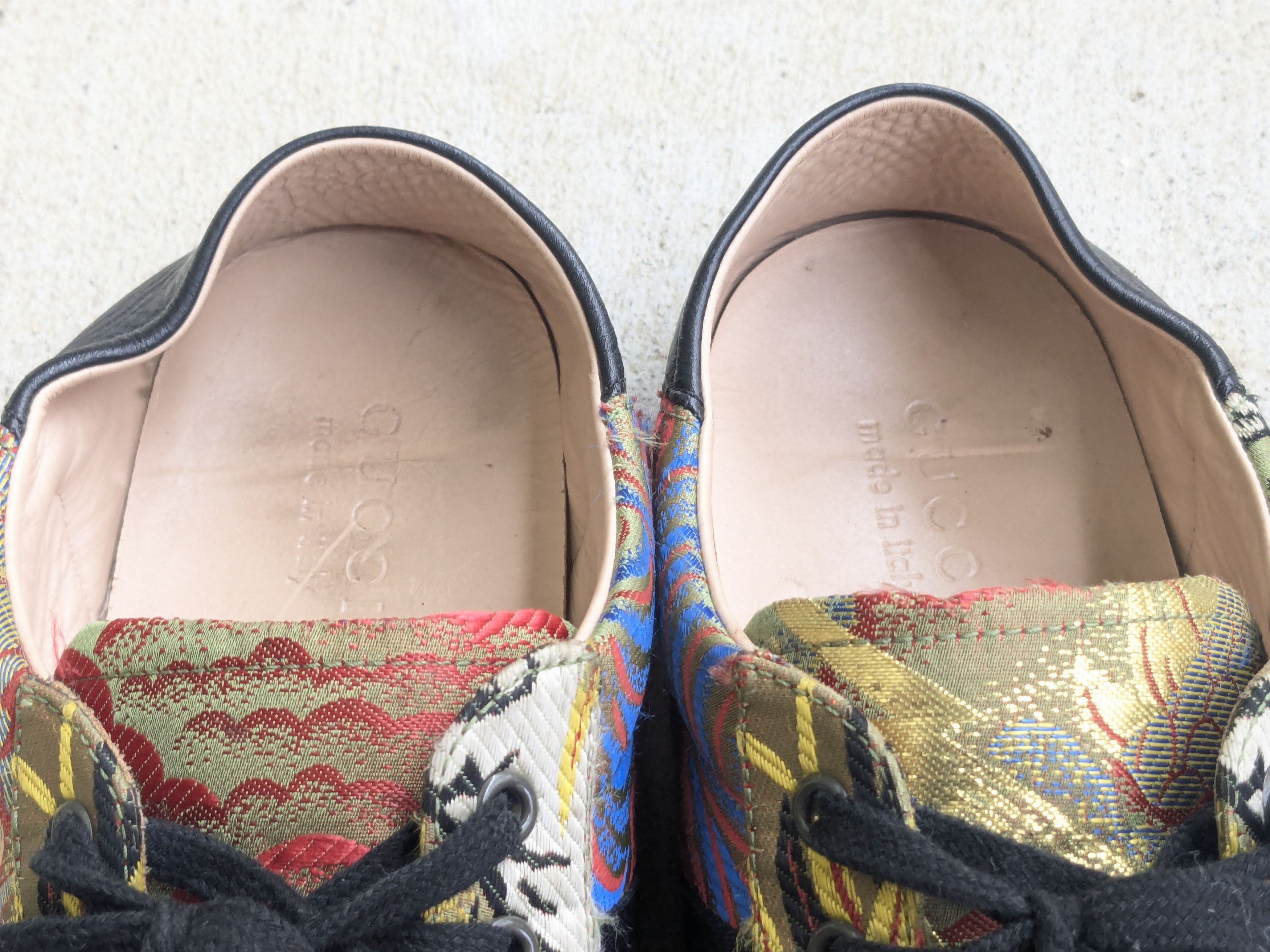 Gucci Gucci Ace Sneakers Silk Jacquard 11 Tiger Size US 11 / EU 44 - 4 Thumbnail