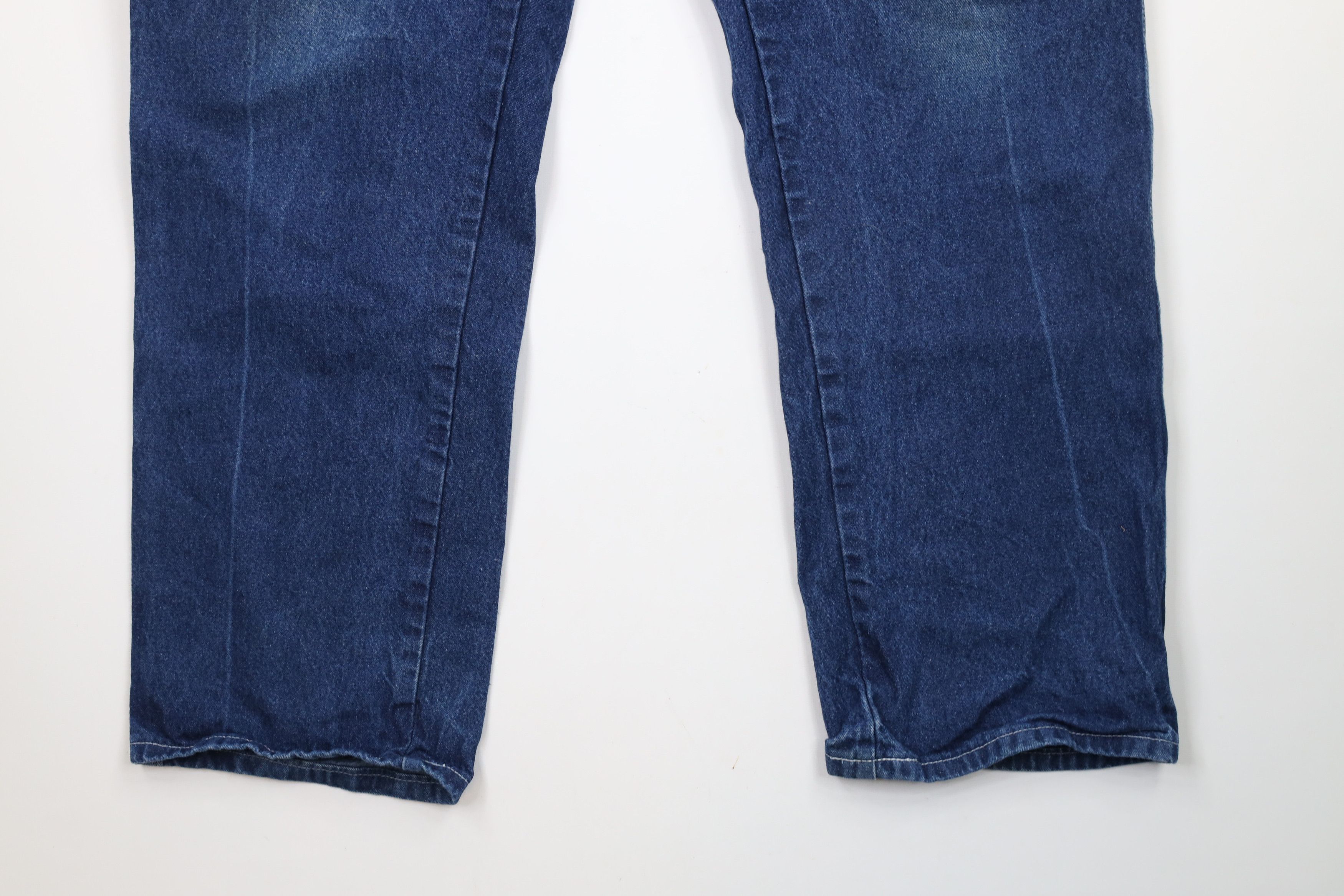 Dickies × Vintage Vintage Y2K Dickies Wide Leg Dungaree Denim Jeans Blue Size US 38 / EU 54 - 4 Thumbnail