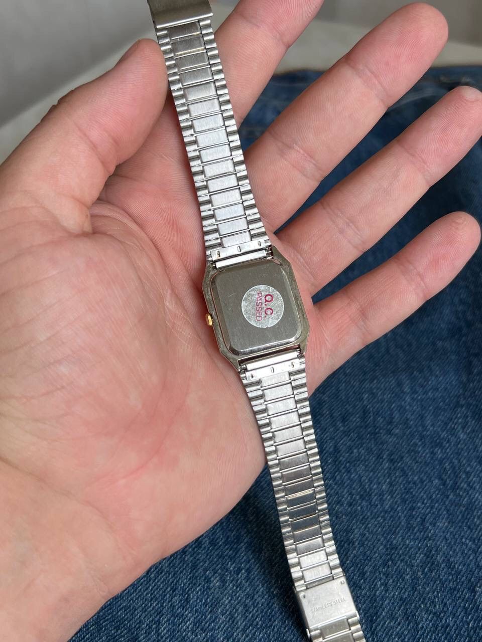 Japanese Brand × Vintage Vintage Japanese style futuristic Watch graphite tank Size ONE SIZE - 7 Thumbnail