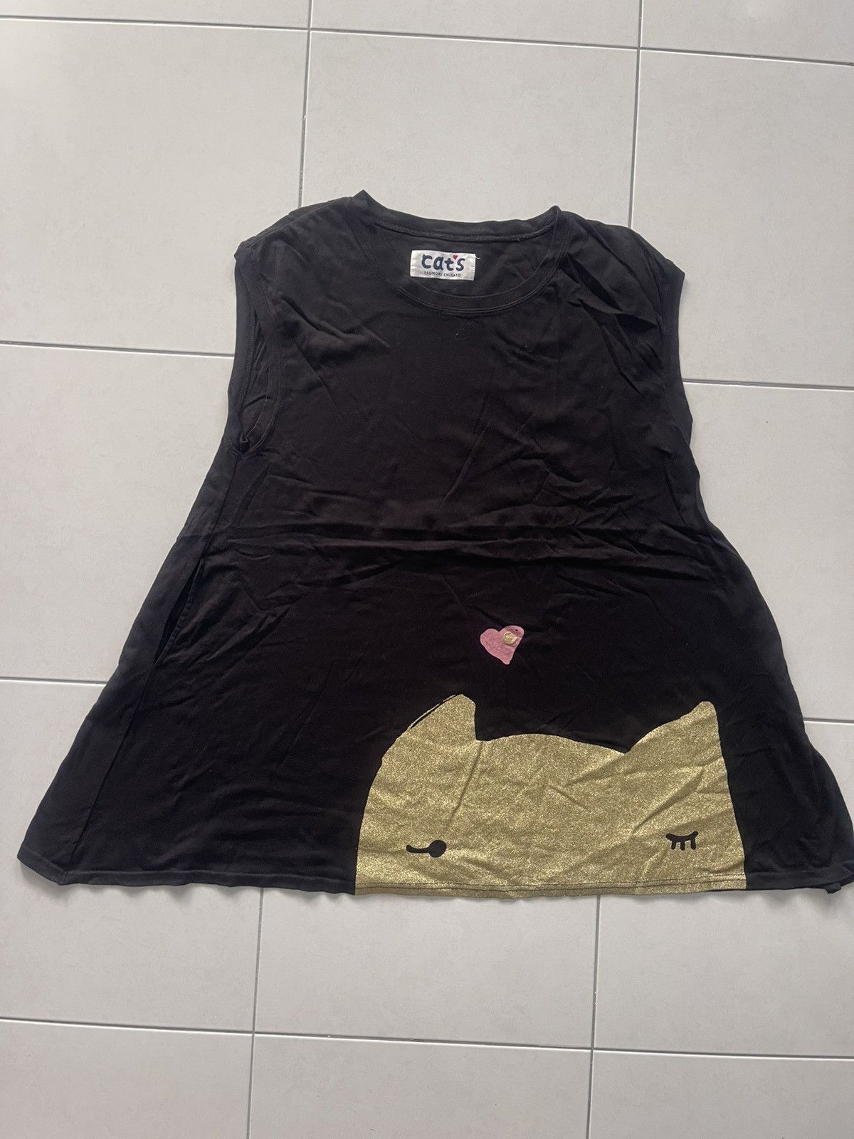 Issey Miyake 🔥HOT🇯🇵🔥TSUMORI CHISATO FOIL CATS ISSEY MIYAKE PRINTED RARE Size XS / US 0-2 / IT 36-38 - 1 Thumbnail