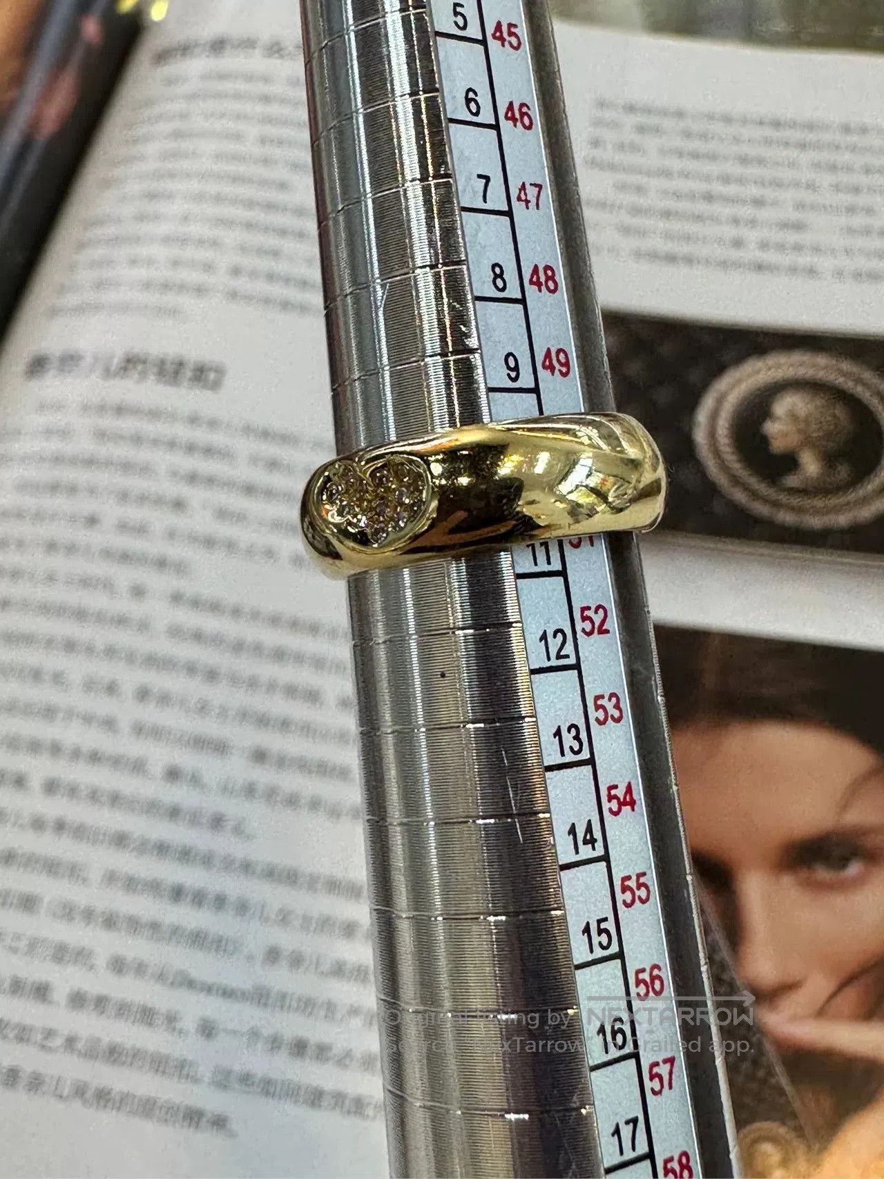 Tiffany & Co. Tiffany 18K Gold Diamond Ring Size 51. Size ONE SIZE - 6 Thumbnail