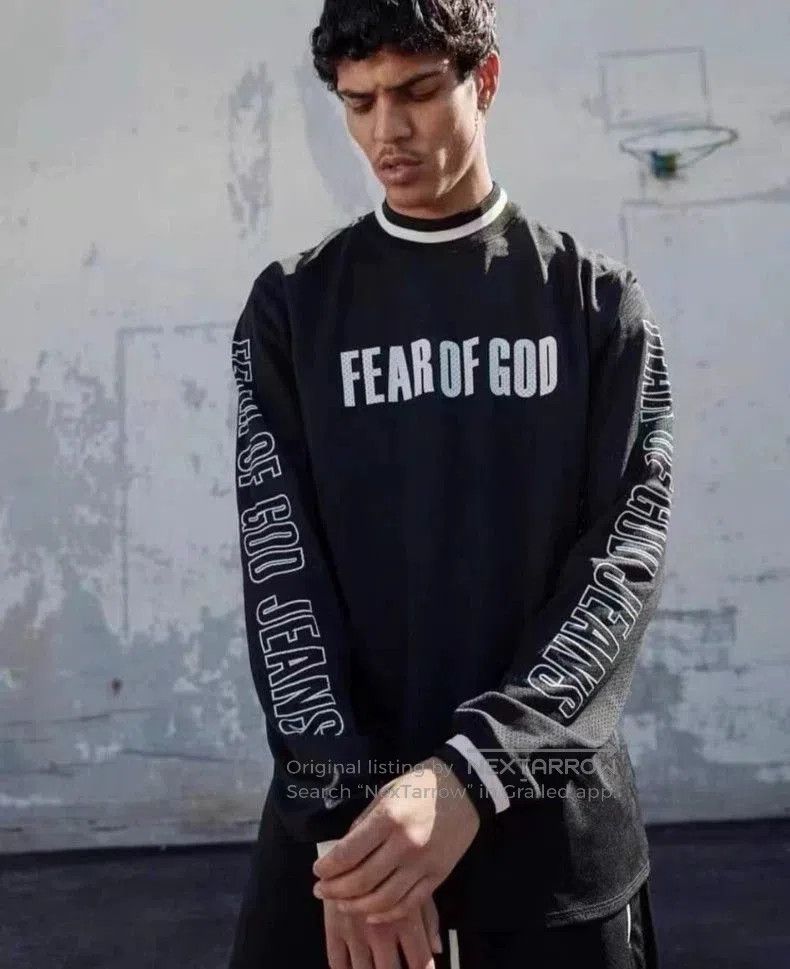 Fear of God Fear of God Mesh Long Sleeve Shirt. Size US S / EU 44-46 / 1 - 6 Thumbnail