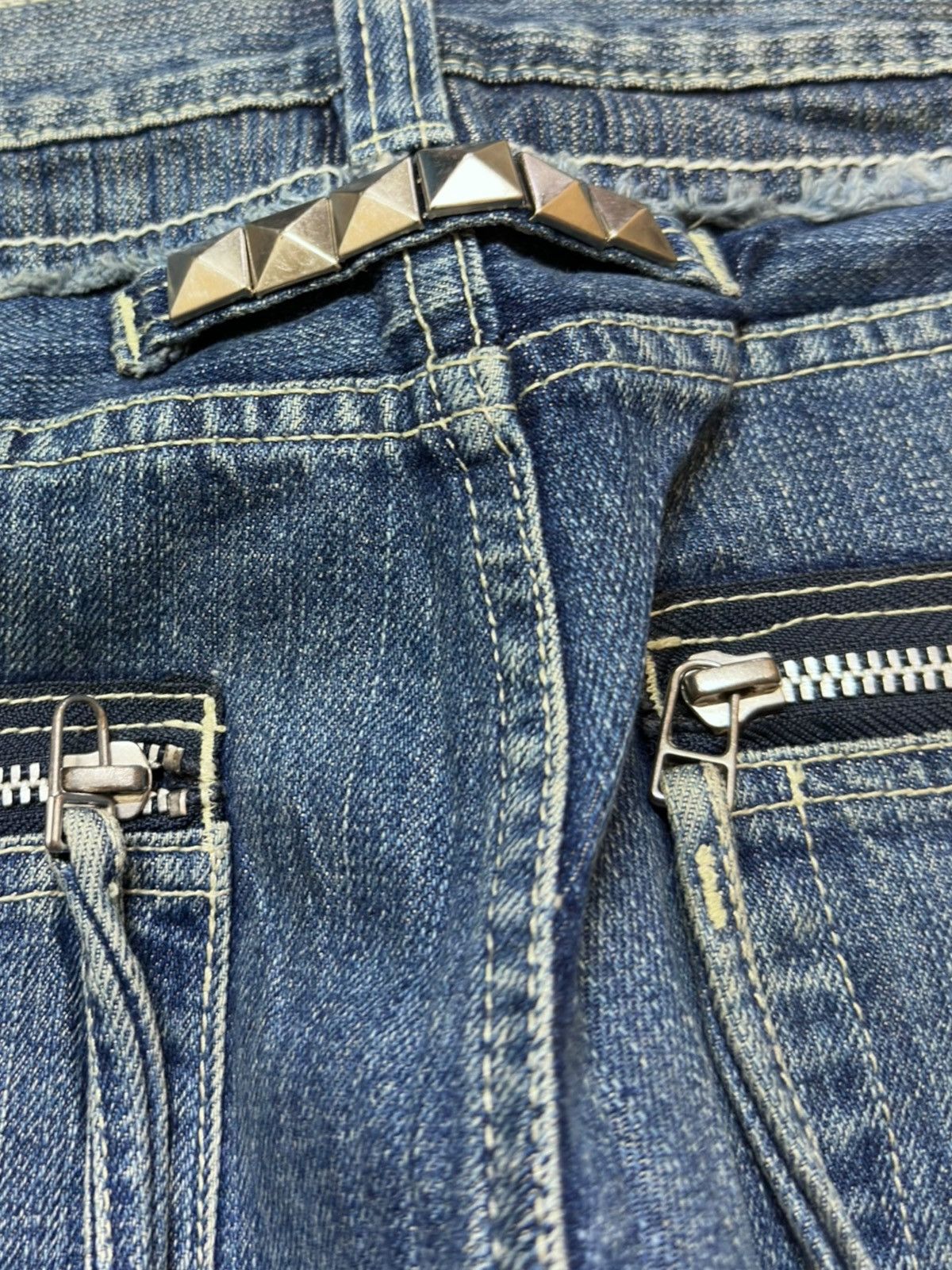 Montage Vintage Montage Studded Evisu Style Denim Size US 32 / EU 48 - 8 Thumbnail