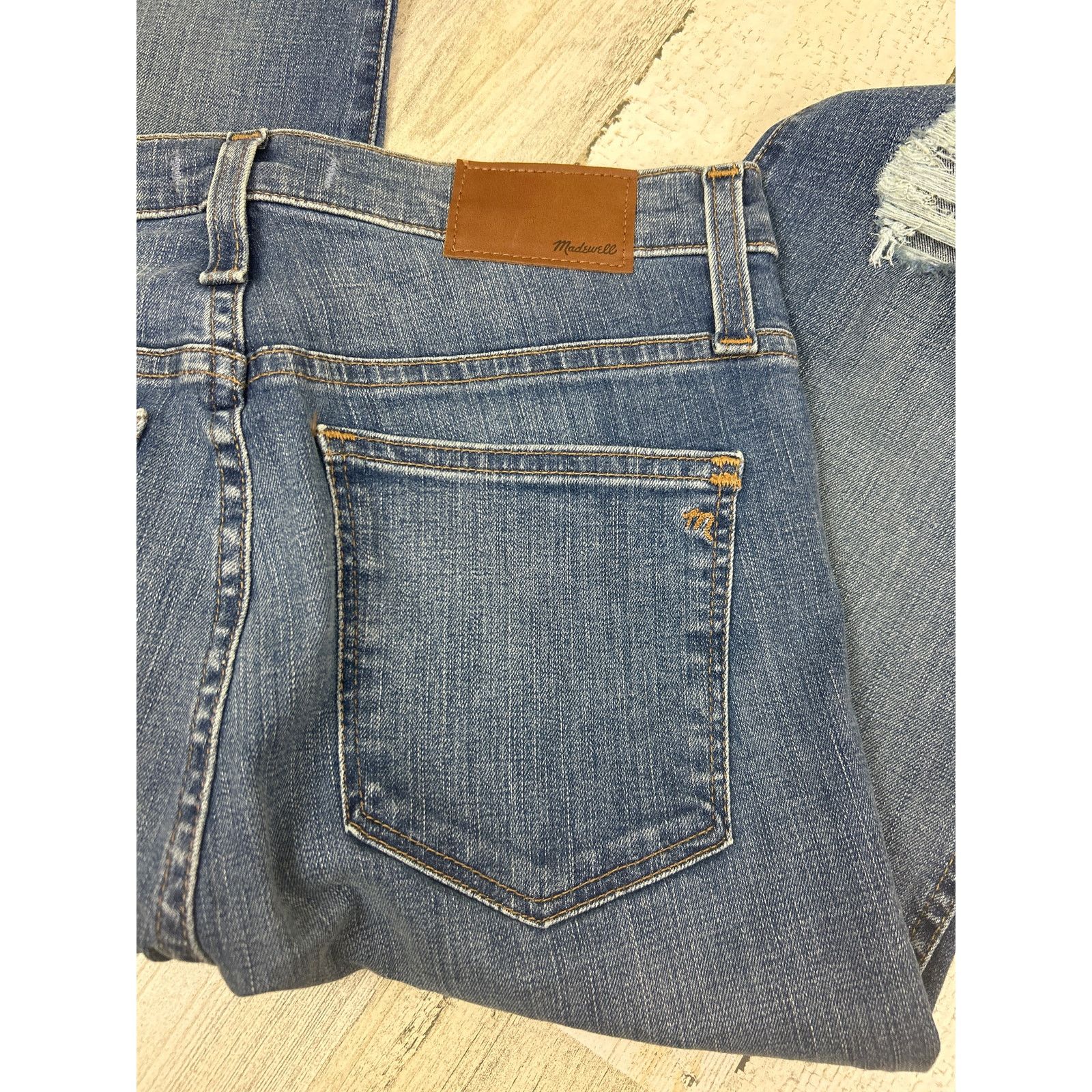 Madewell Madewell womens 27 10" high rise skinny new medium wash Size 27" / US 4 / IT 40 - 6 Thumbnail