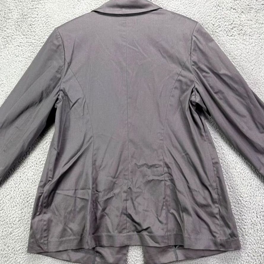 Vintage Lane Bryant Blazer Womens 16 Grey 1 Button Coat Jacket Office Pocket Blazer Womens 16 Grey 1 Button Coat Jacket Office Pocket Ladies NEW Size XXL / US 16-18 / IT 52-54 - 3 Thumbnail