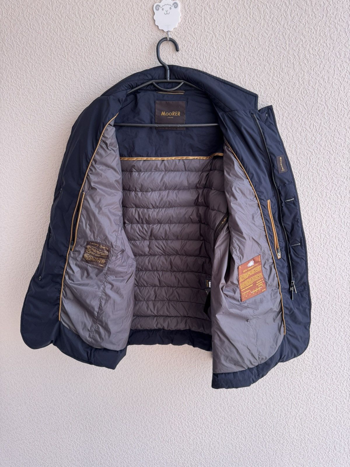 MooRER Moorer quilted finish buttoned up Coat jacket Size US L / EU 52-54 / 3 - 11 Thumbnail