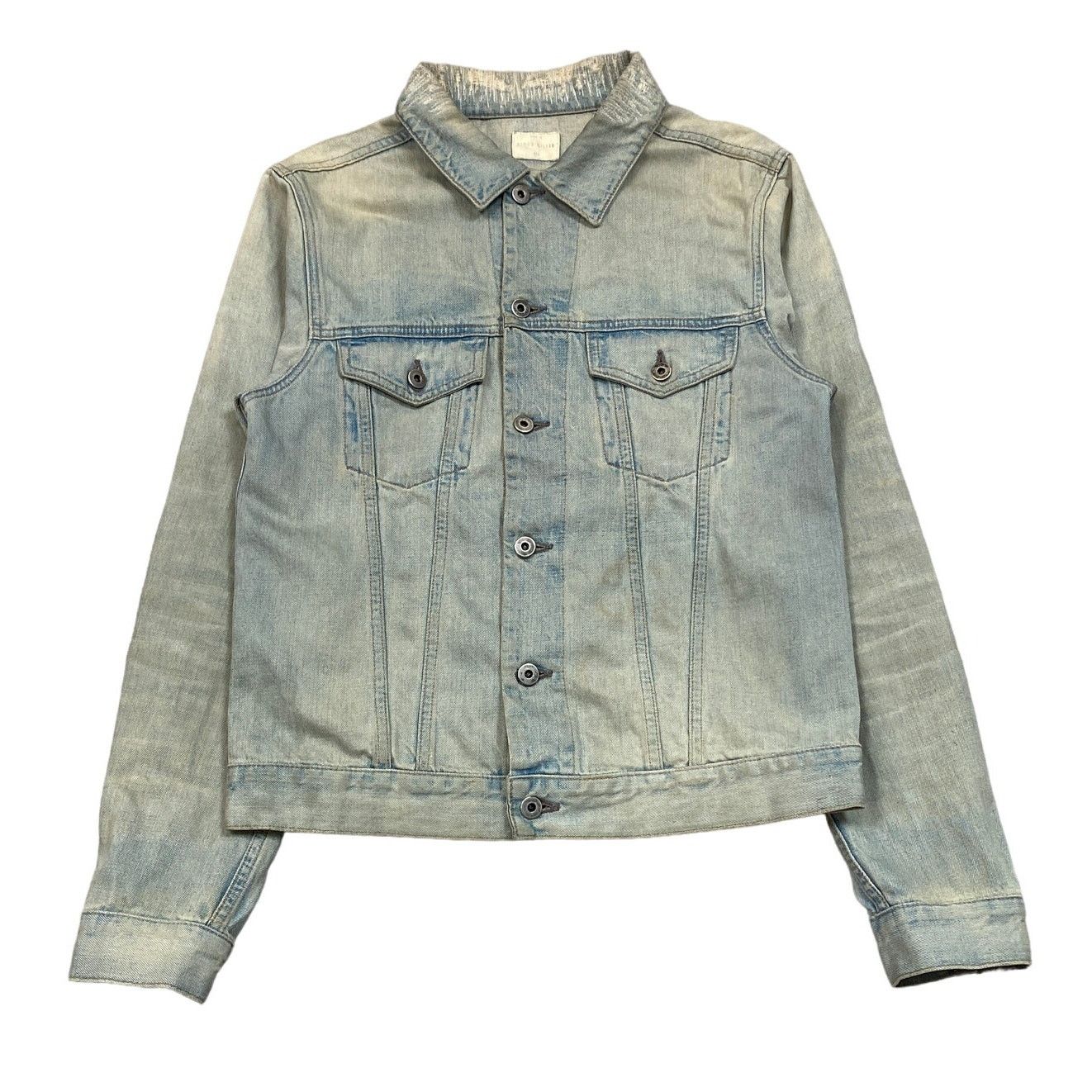 Simon Miller Selvedge Faded Type Denim Jacket US Large