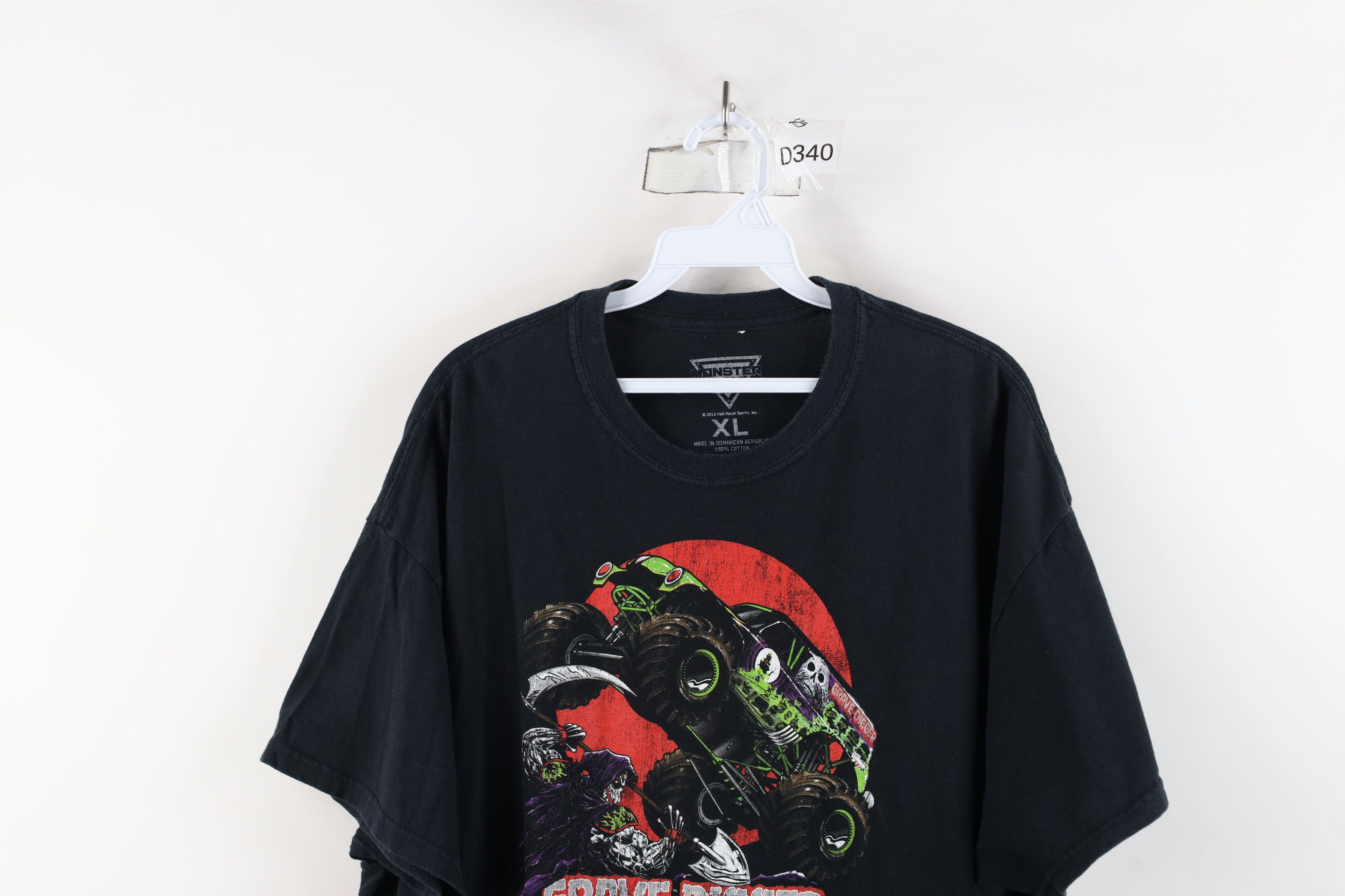 Vintage Vintage Y2K Monster Jam Digger Monster Truck T-Shirt Black Size US XL / EU 56 / 4 - 2 Thumbnail