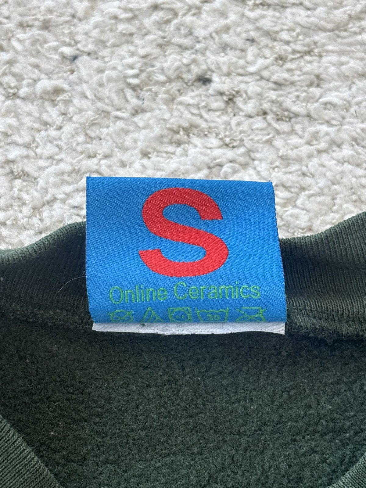 Online Ceramics Green Online Ceramics Crewneck Size S / US 4 / IT 40 - 3 Thumbnail