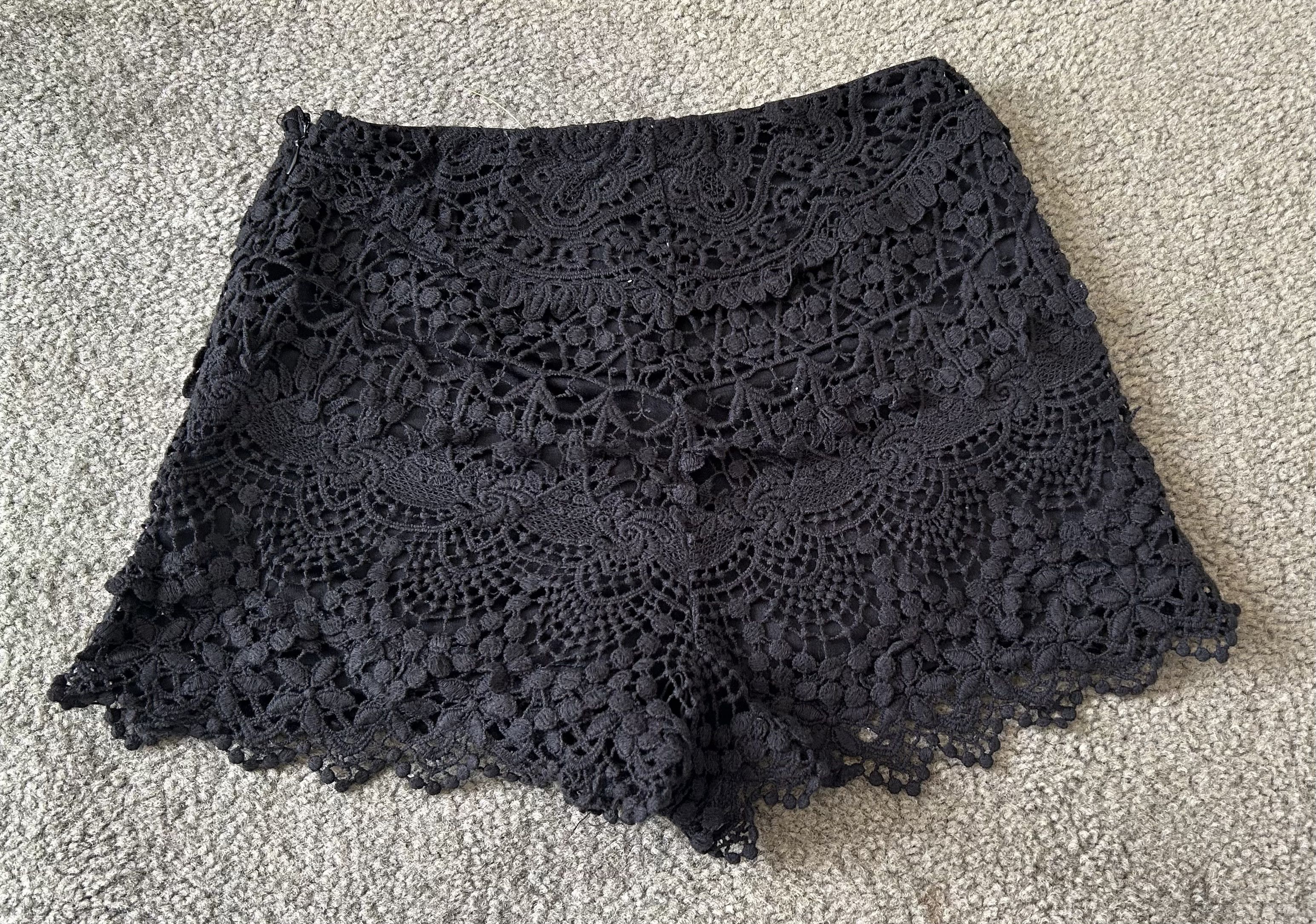 Other Crochet Shorts Size 24" / US 00 / IT 34 - 1 Thumbnail