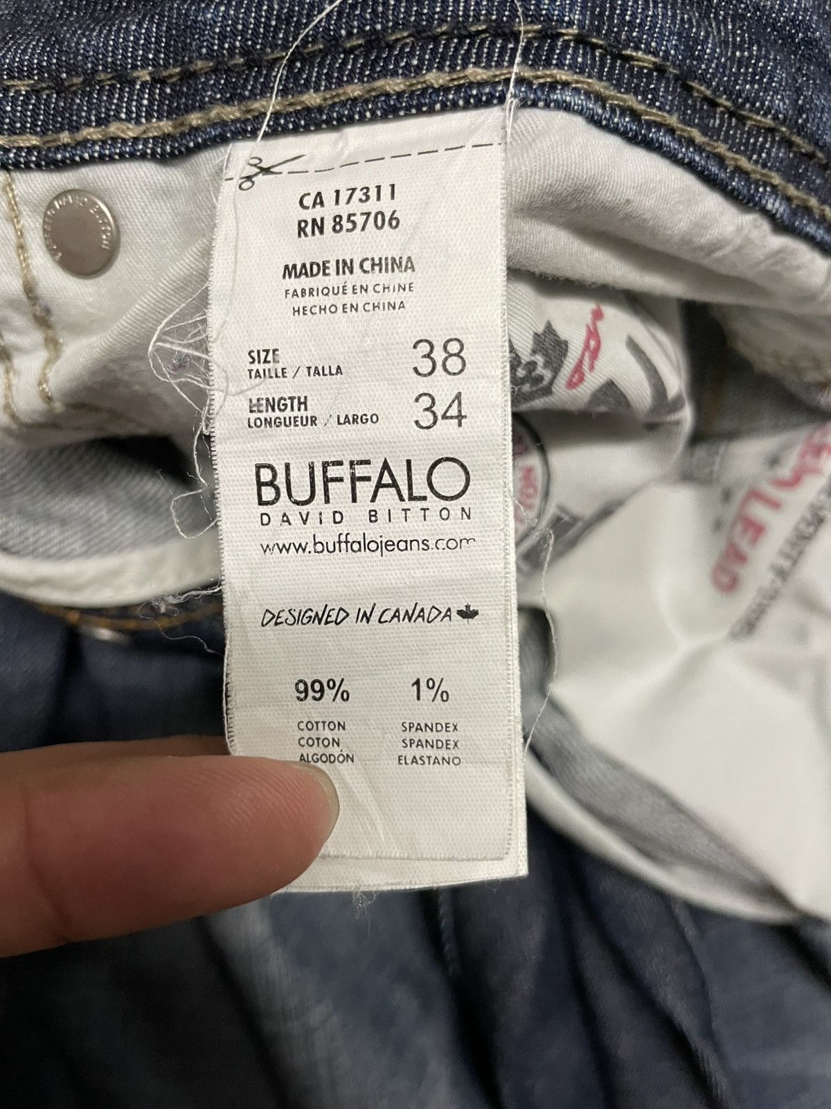 Flared💥Vintage Buffalo David Bitton King Mudwash Waist 37-38