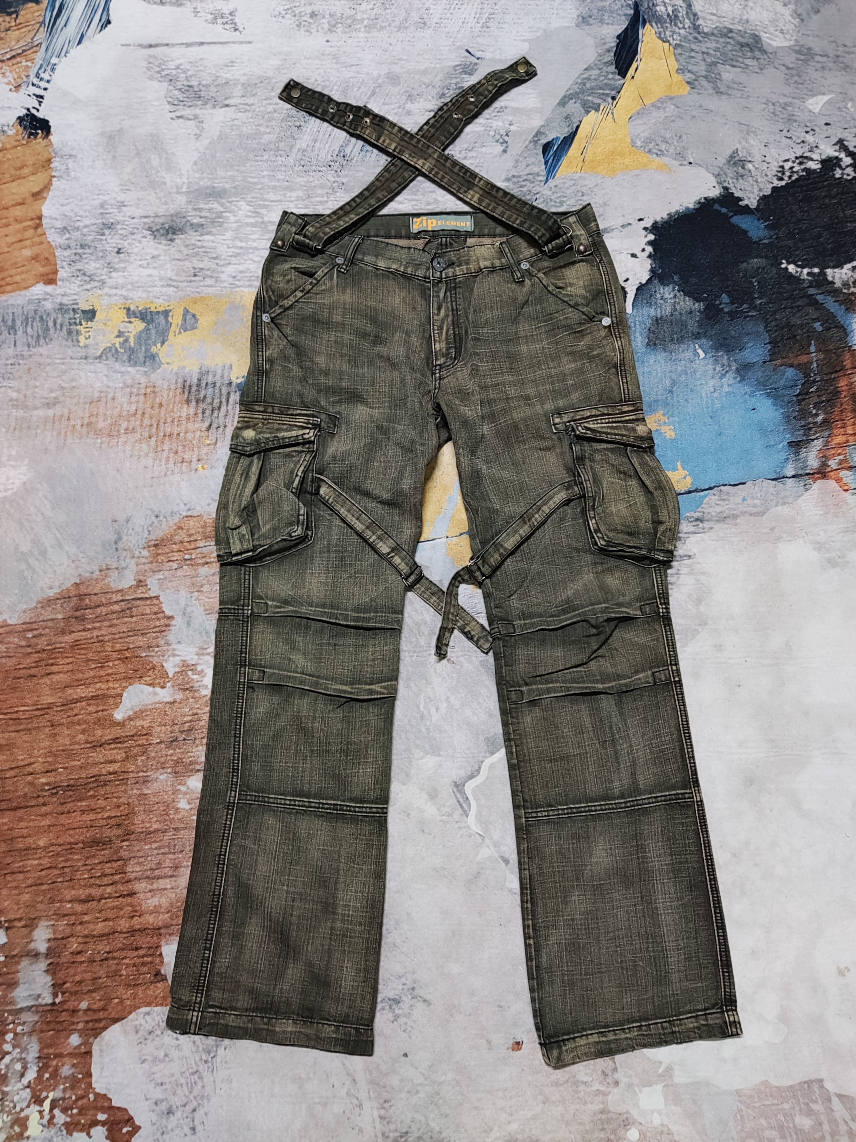 Designer × Hysteric Glamour × Seditionaries Bondage Jeans Very Rare Multipocket Size US 36 / EU 52 - 1 Thumbnail