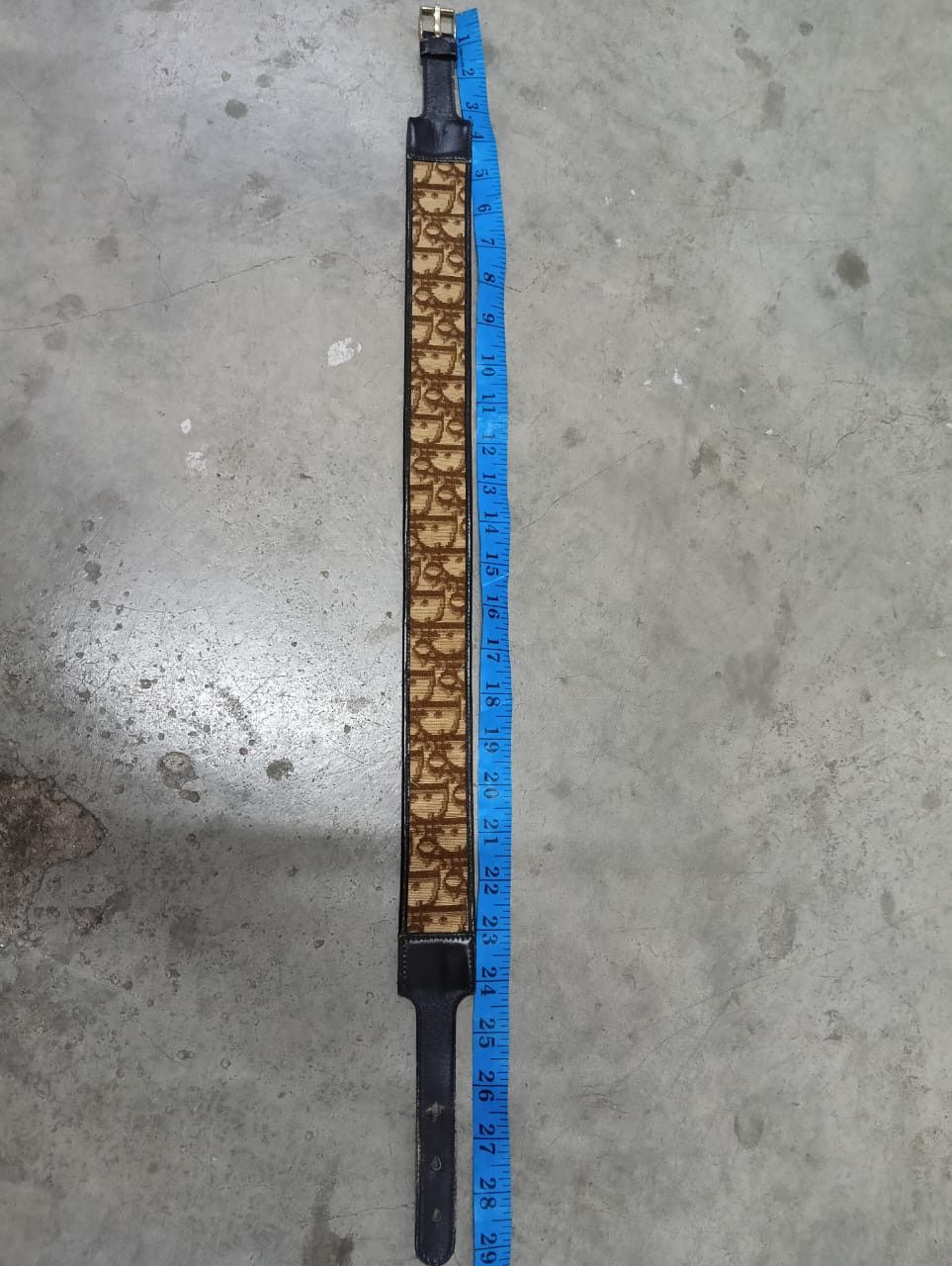 Christian Dior Monsieur Vintage Christian Dior Monogram Leather Belt Size ONE SIZE - 8 Thumbnail