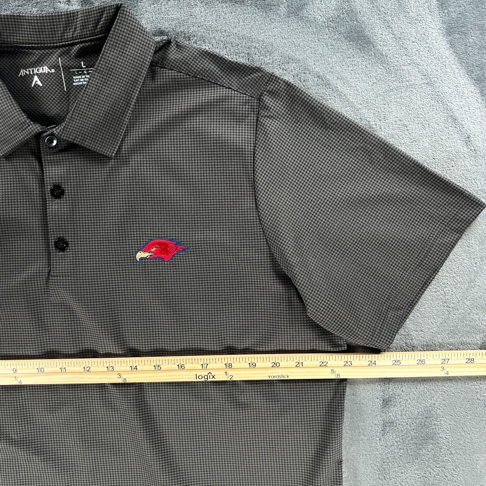 Antigua ANTIGUA Polo Shirt Men L NBA ATLANTA HAWKS Basketball Gray G Size US L / EU 52-54 / 3 - 7 Thumbnail