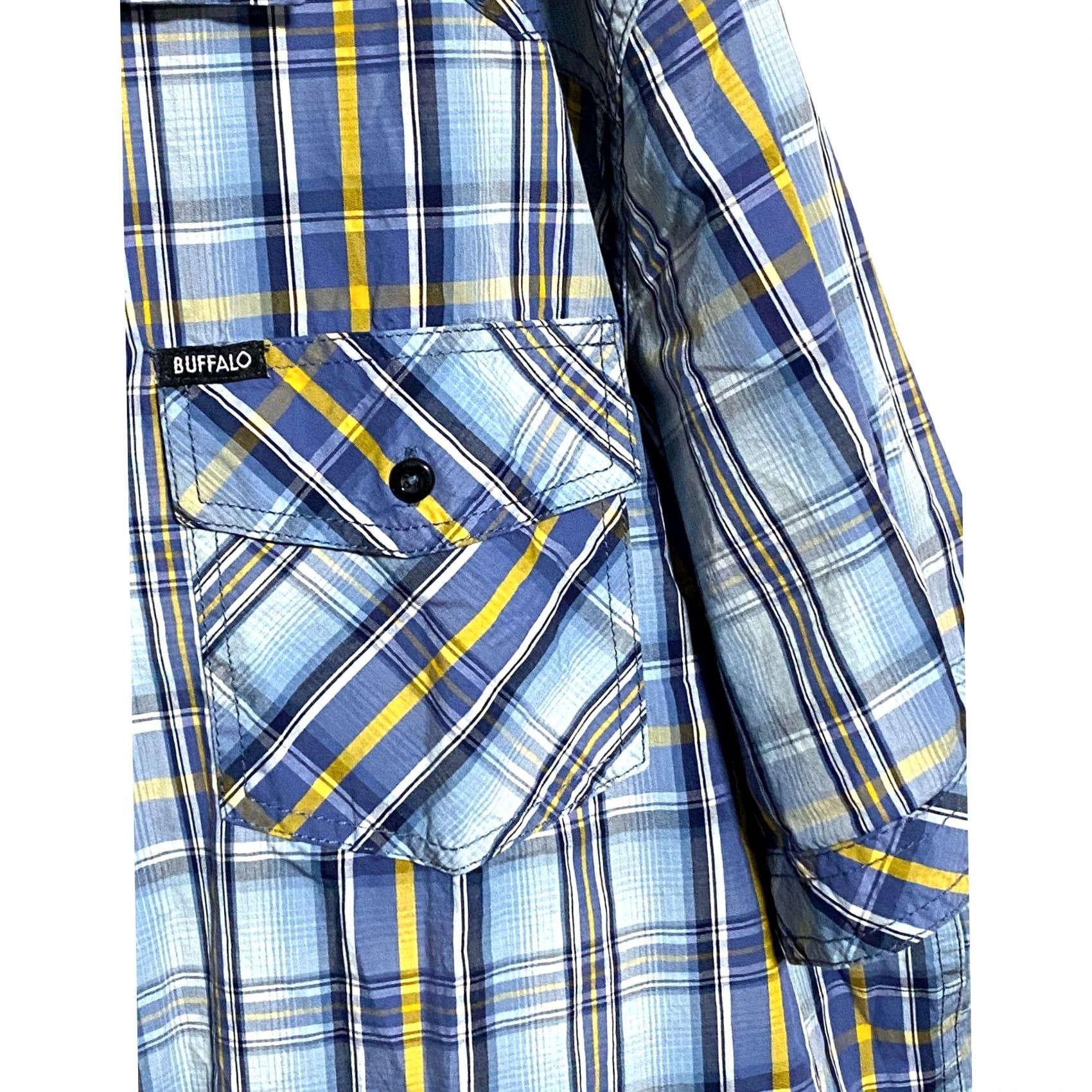 Buffalo David Bitton VINTAGE Buffalo David Bitton Twilight 2 Pocket Plaid Button Shirt 4XL Casual Western NWT Size US XXL / EU 58 / 5 - 2 Thumbnail