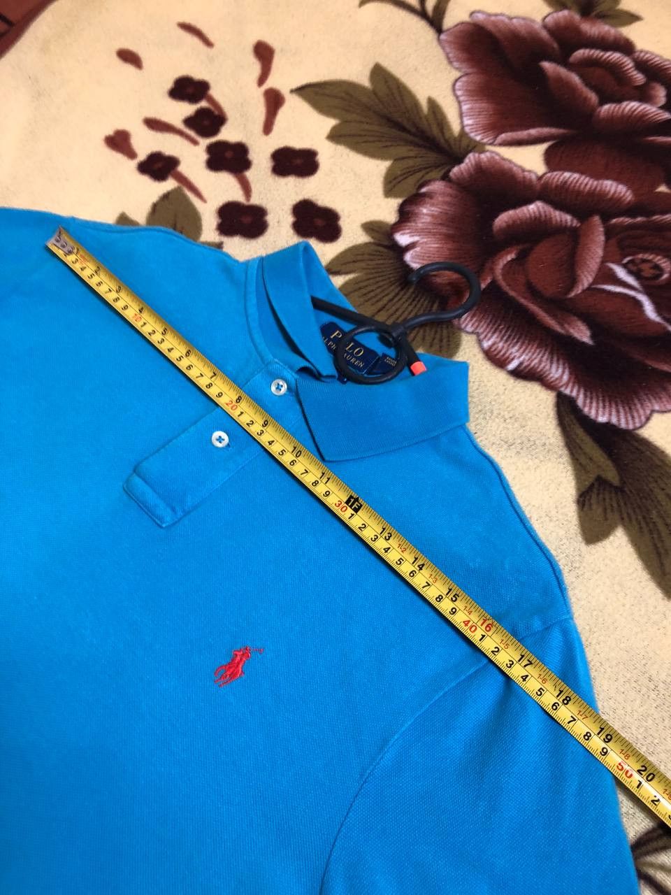 Polo Ralph Lauren Polo by Ralph Lauren Mens Blue Stretch Short Sleeve Polo Size US L / EU 52-54 / 3 - 7 Thumbnail