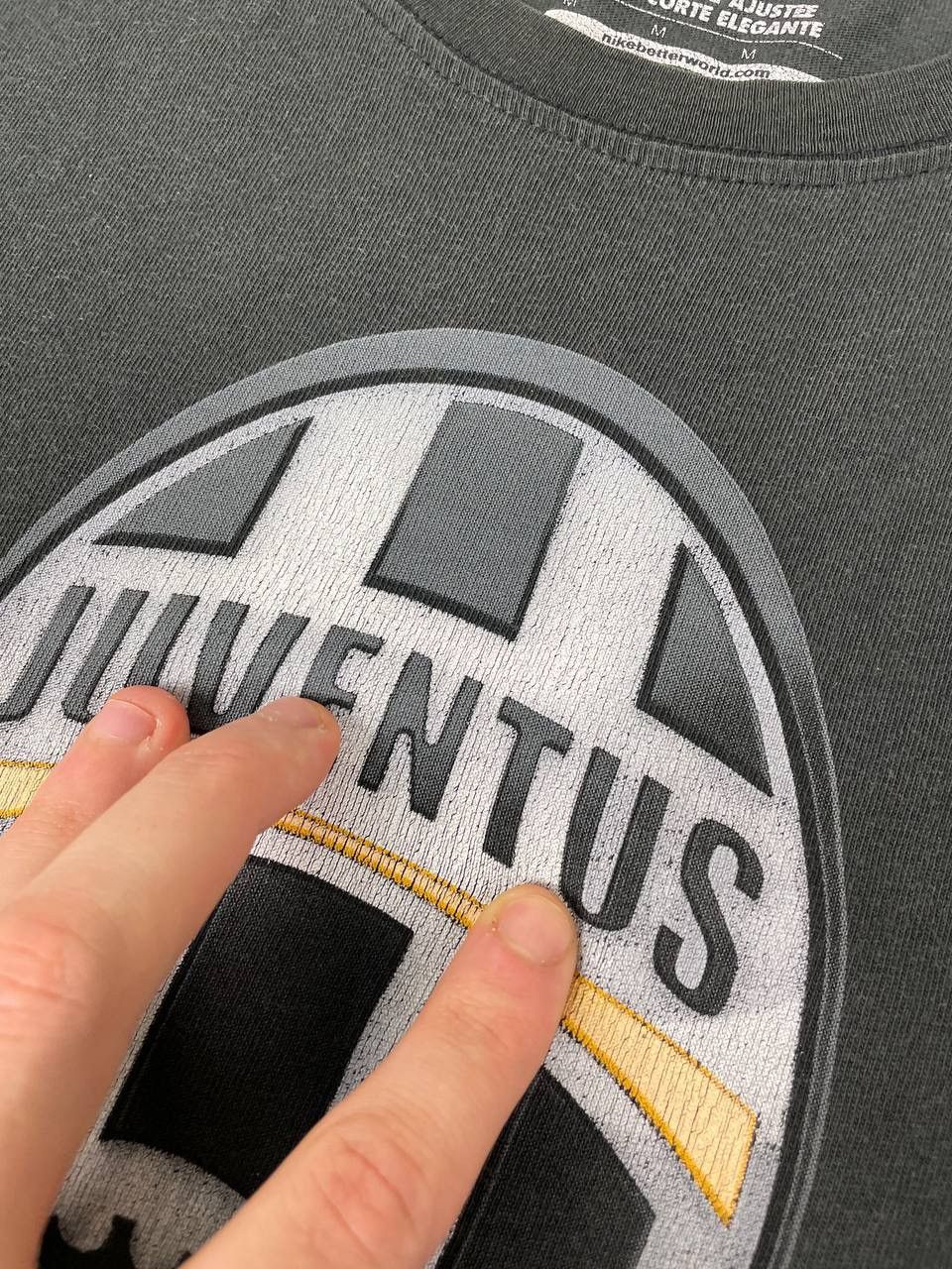 Nike Vintage Nike Juventus 00s Big Logo T Shirt Football Size US M / EU 48-50 / 2 - 7 Thumbnail