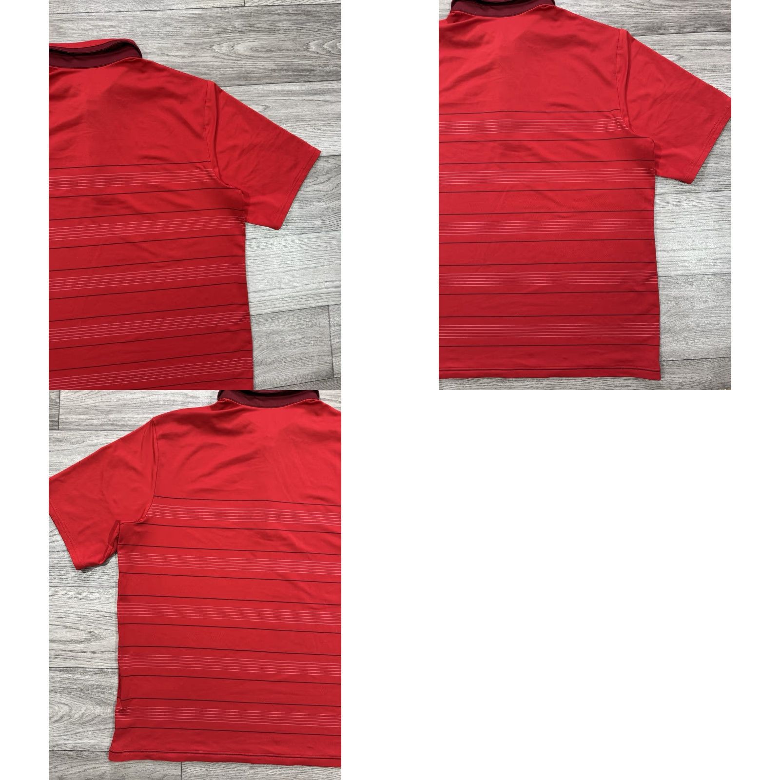 Nike Roger Federer RF 2011 French Open Red Polo Shirt XL Nike 405991-611 Men Shirt Red 2010s Mens Size US XL / EU 56 / 4 - 10 Thumbnail