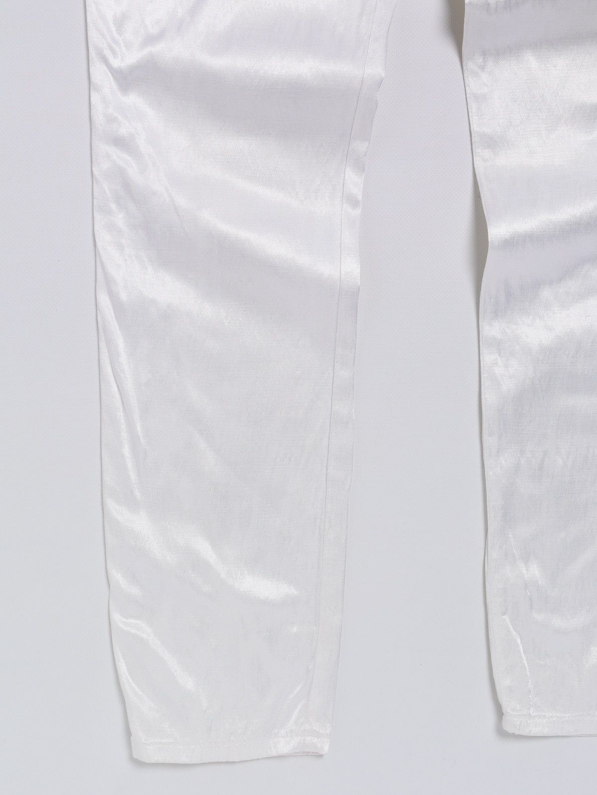 Moschino Moschino Jeans Vintage Pants Viscose White Trousers Logo Size 27" / US 4 / IT 40 - 3 Thumbnail