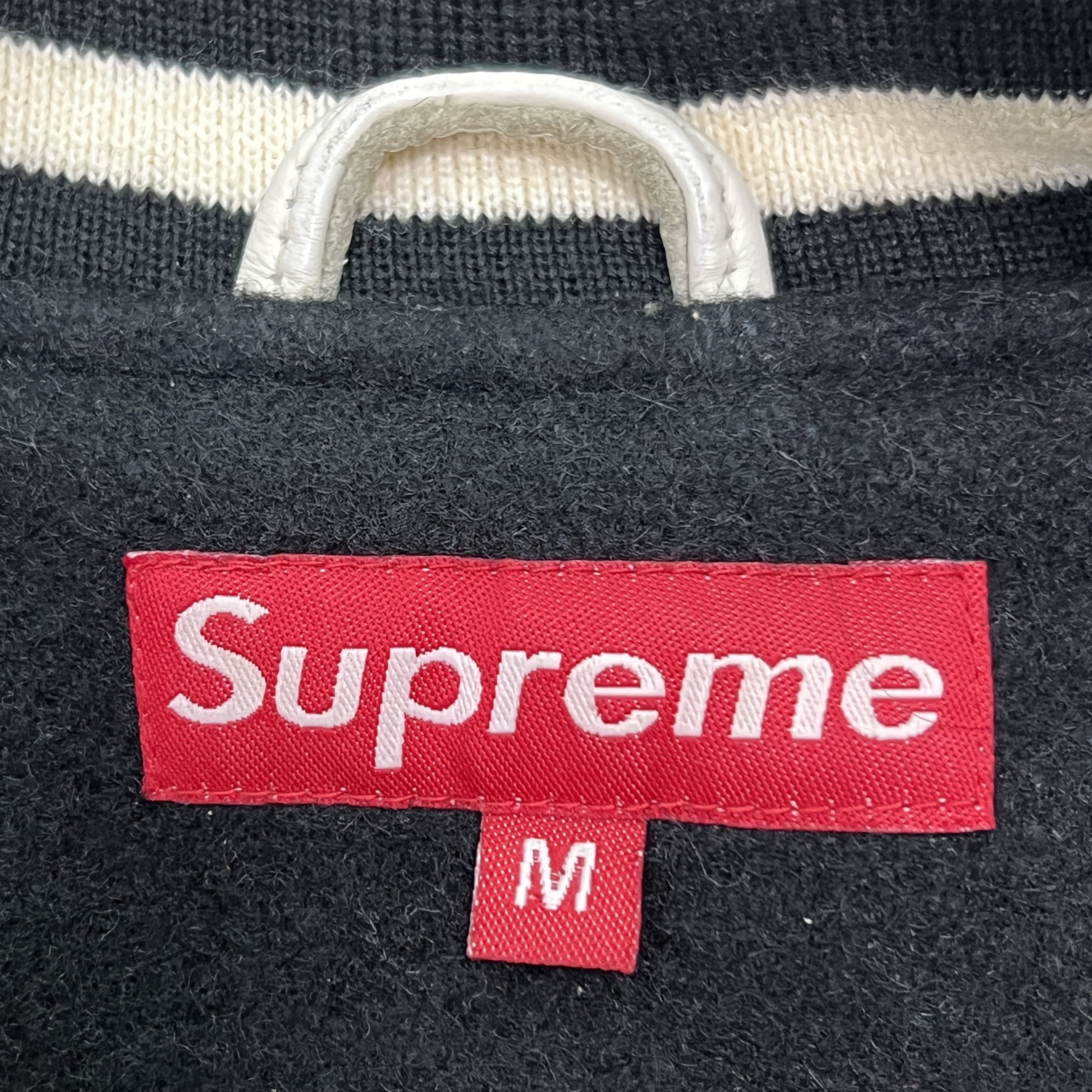 Supreme Supreme AW06 All City Baseball Varsity Jacket Black White Size US M / EU 48-50 / 2 - 7 Thumbnail