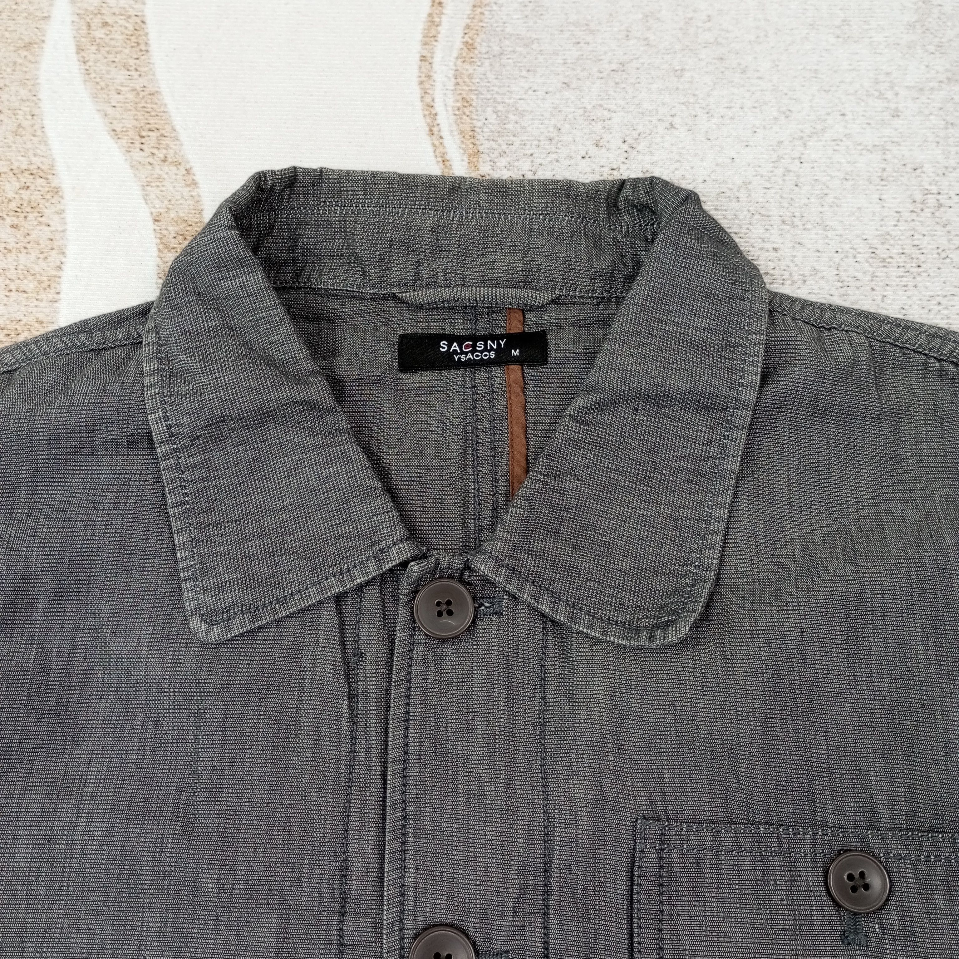 Yohji Yamamoto Sacsny Ysaccs by Yohji Yamamoto Custom Jacket c233n3 Size US M / EU 48-50 / 2 - 4 Thumbnail