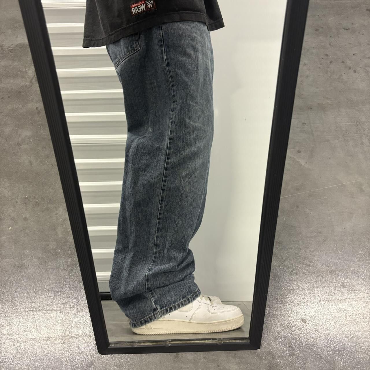 Vintage Crazy Vintage Y2K/2000s Baggy Skater Style Dark Blue Wash Streetwear Grunge Denim Jeans! Size US 36 / EU 52 - 2 Thumbnail