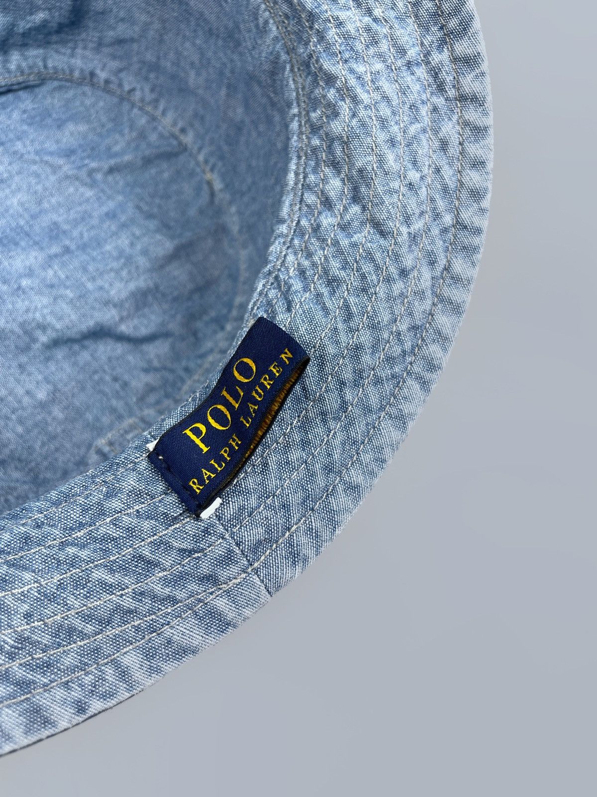 Polo Ralph Lauren Polo Ralph Lauren Double Side Floral & Denim Bucket Hat OS Size ONE SIZE - 9 Thumbnail