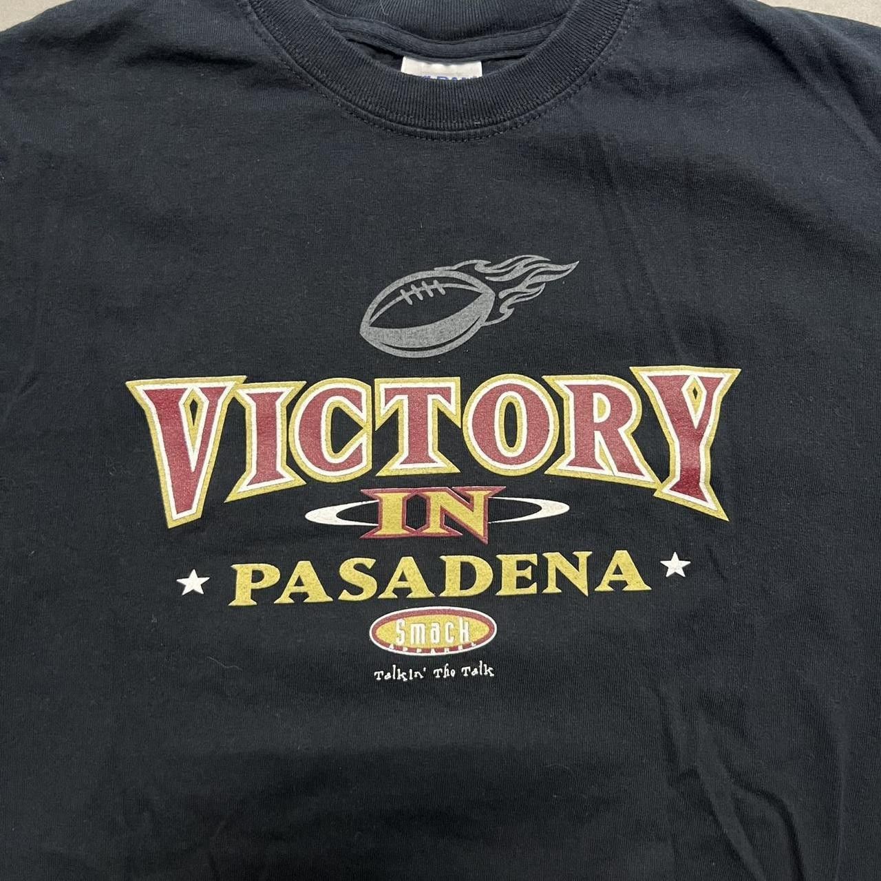 Vintage Crazy Vintage Y2K/2000s Victory In pasadena Smack Talk USC College Tee! Size US S / EU 44-46 / 1 - 2 Thumbnail