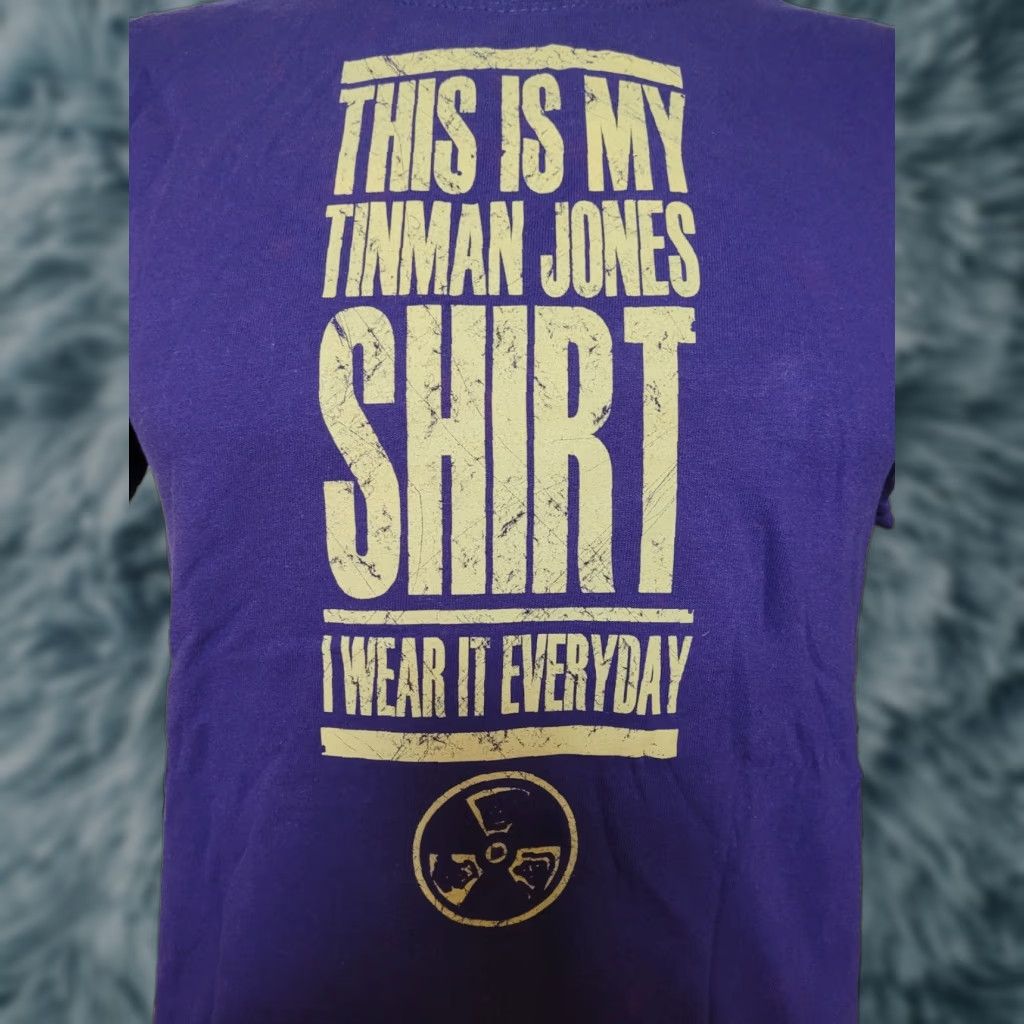Jerzees VINTAGE Tinman Jones Arkansas Christian Rock Band T Shirt Small Signed Autographed Shirt Mens S Purple 00s Band Music Graphic Tee Jerzees Size US S / EU 44-46 / 1 - 1 Thumbnail
