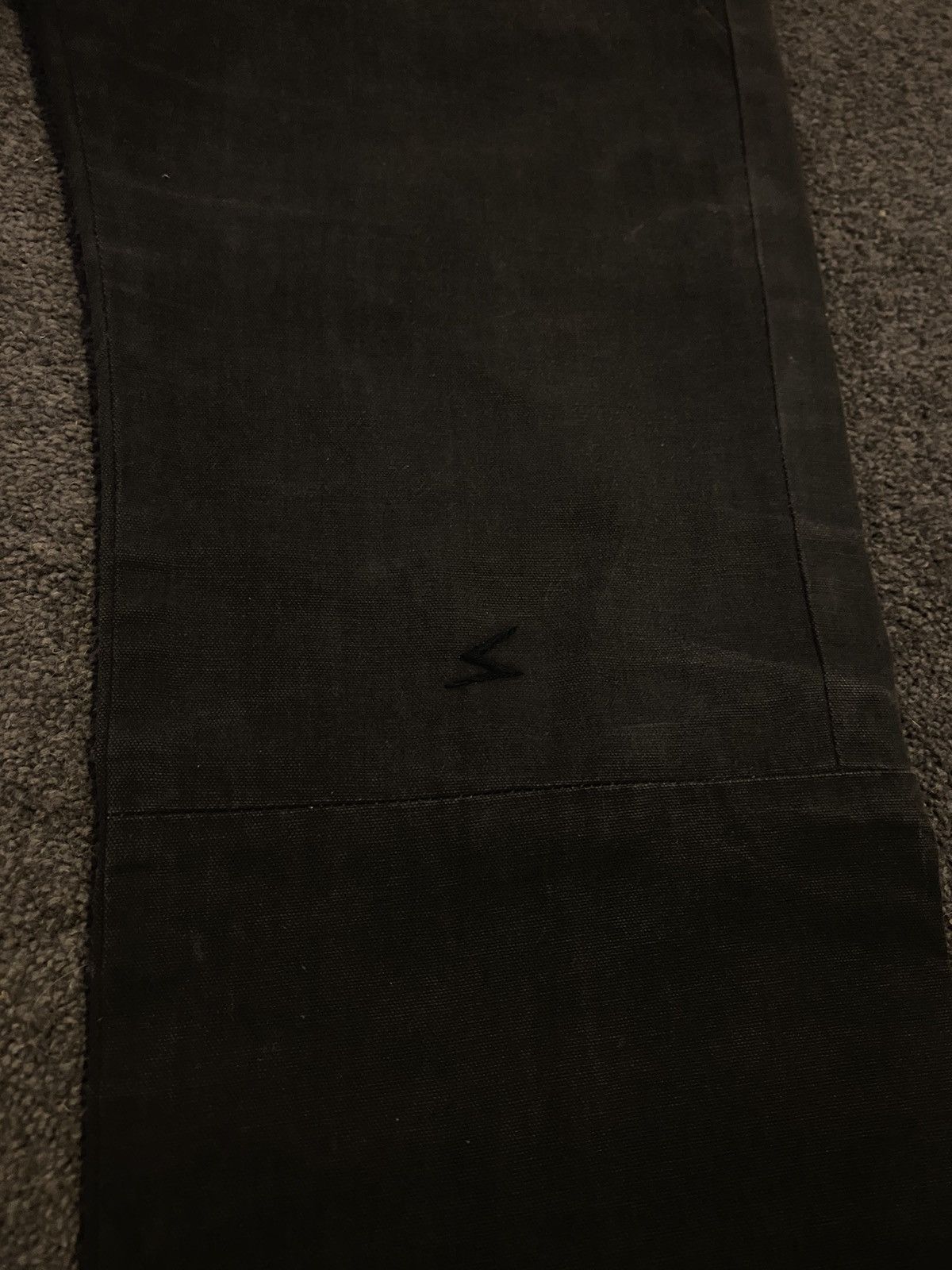 Undercover SS03 Undercover raw hem lightning bolt trousers Size US 29 - 2 Thumbnail