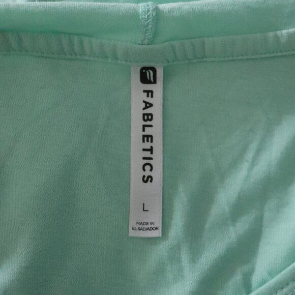 Fabletics Fabletics Women's Mint Green Hoodie Sweater Size L / US 10 / IT 46 - 6 Thumbnail
