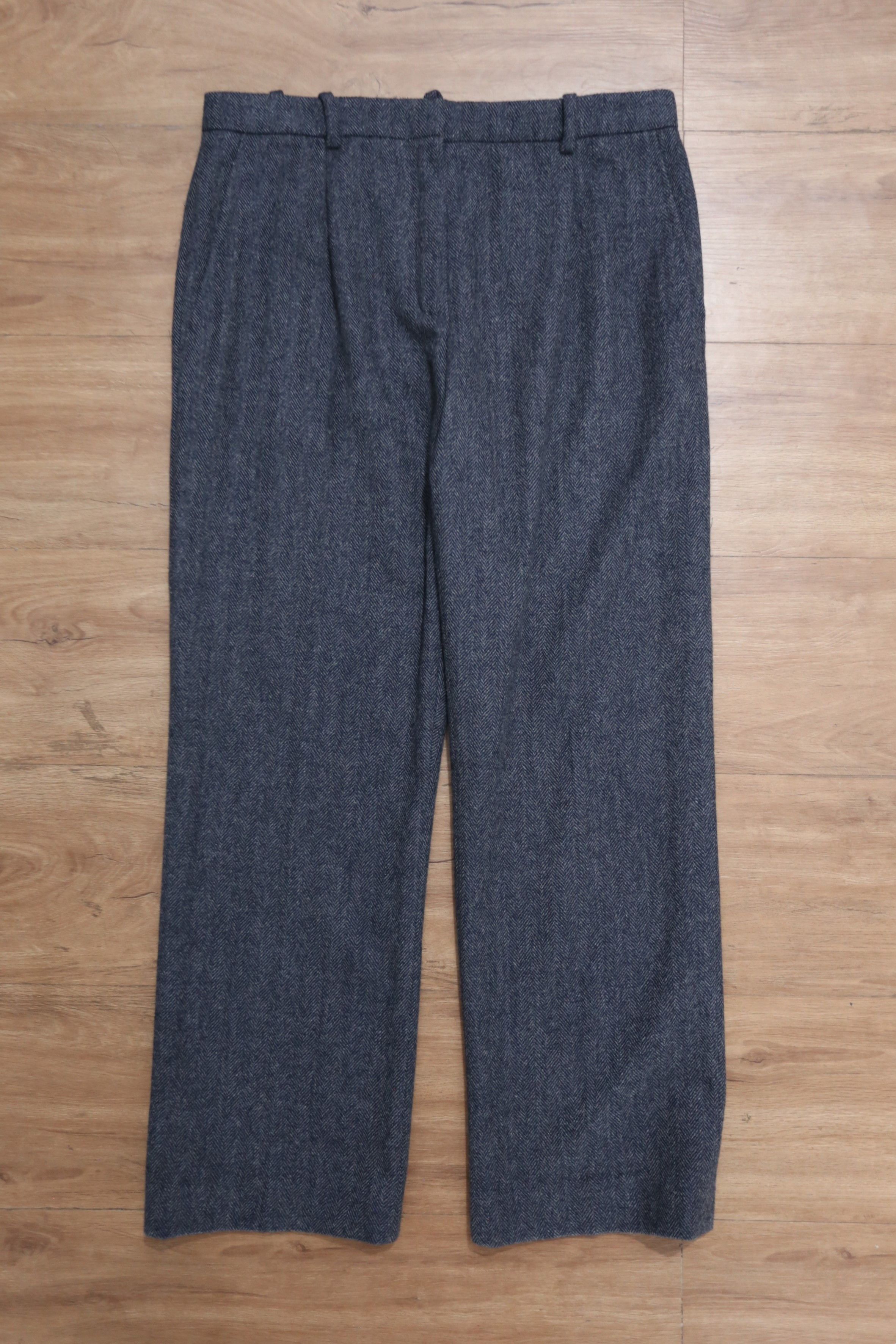 パンツ MAISON MARGIELA Midnight Blue Mohair Blend Pant Maison Margiela Midnight Blue Mohair Blend Pant | Grailed