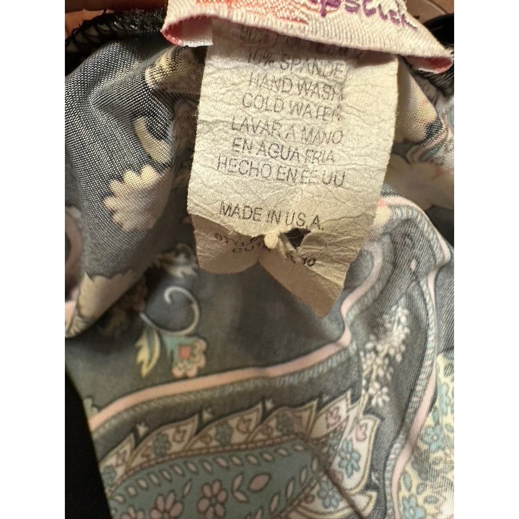 21 Savage Y2K Vintage Paisley Empire Waist Tunic Babydoll Dress Size M / US 6-8 / IT 42-44 - 6 Thumbnail
