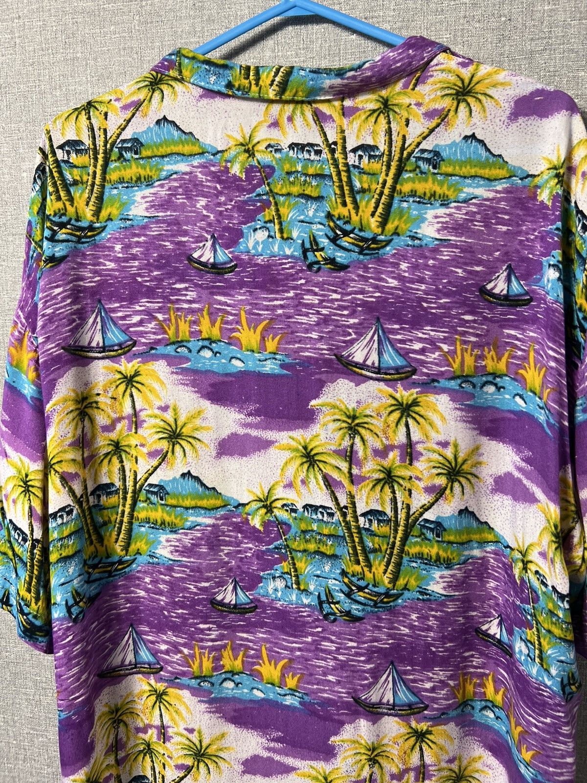 Fubu × Vintage Rare FUBU All Over Printed Hawaiian Button Shirt 100% Rayon Size US XL / EU 56 / 4 - 14 Thumbnail