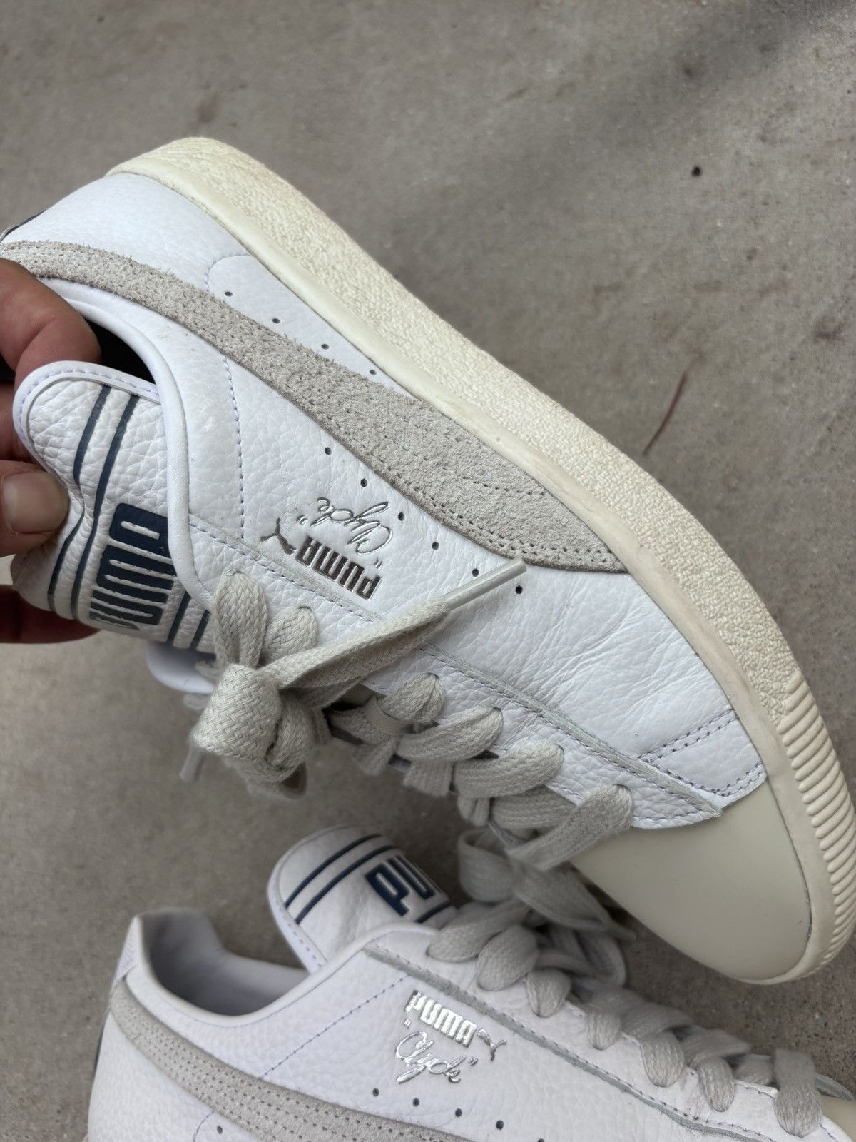 Puma × Rhude rhuigi clyde puma mens 12 NYC Size US 12 / EU 45 - 6 Thumbnail
