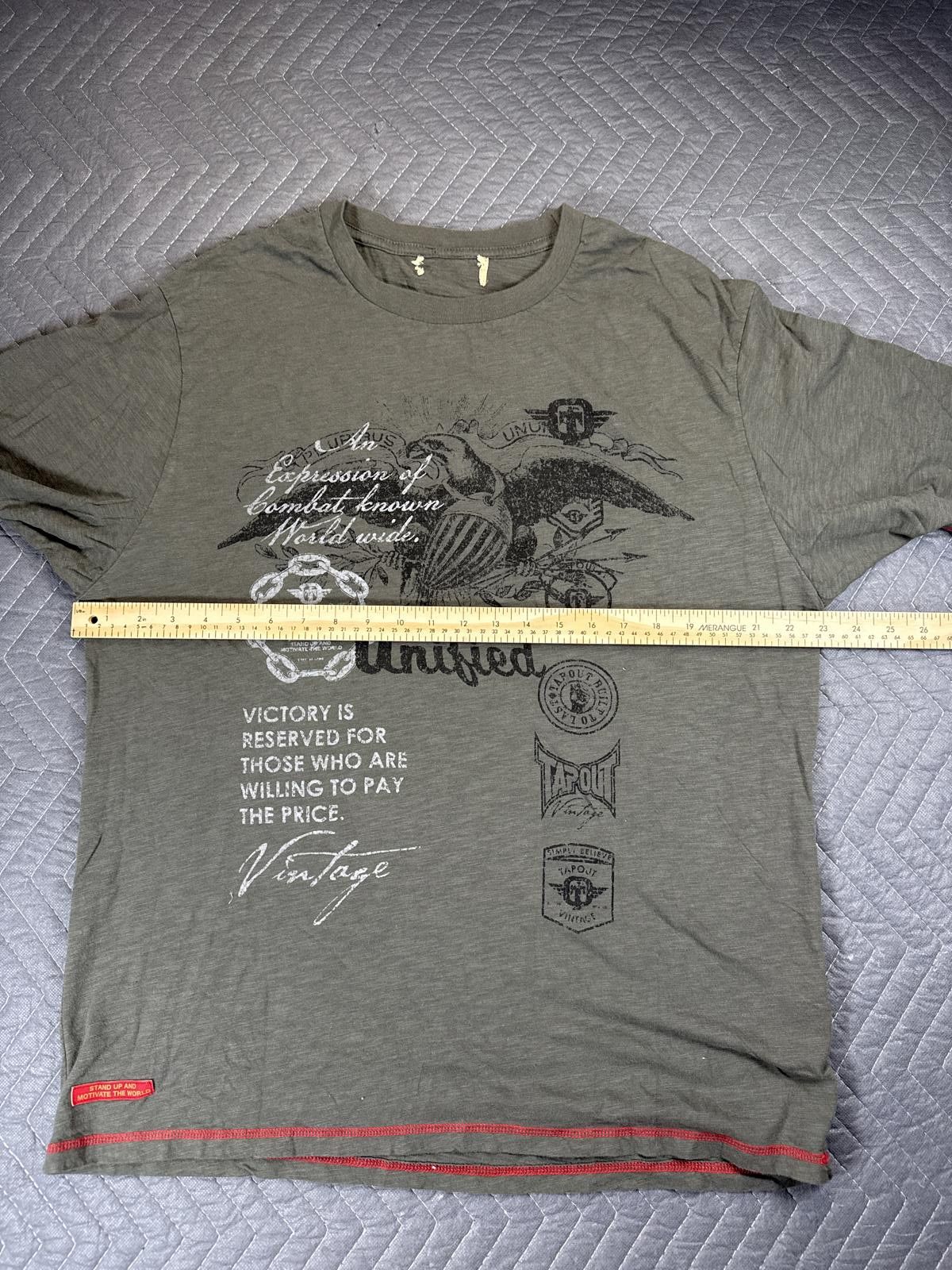 Tapout y2k tapout mma elite t shirt mens large Size US L / EU 52-54 / 3 - 3 Thumbnail