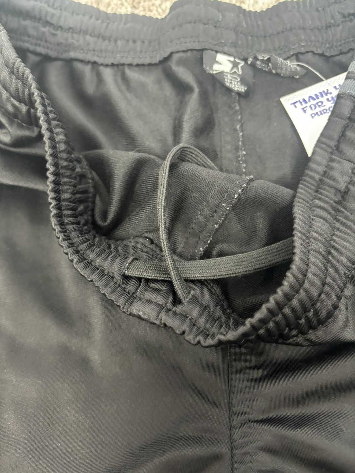 Starter Y2k black starter sweatshorts Size US 32 / EU 48 - 4 Thumbnail